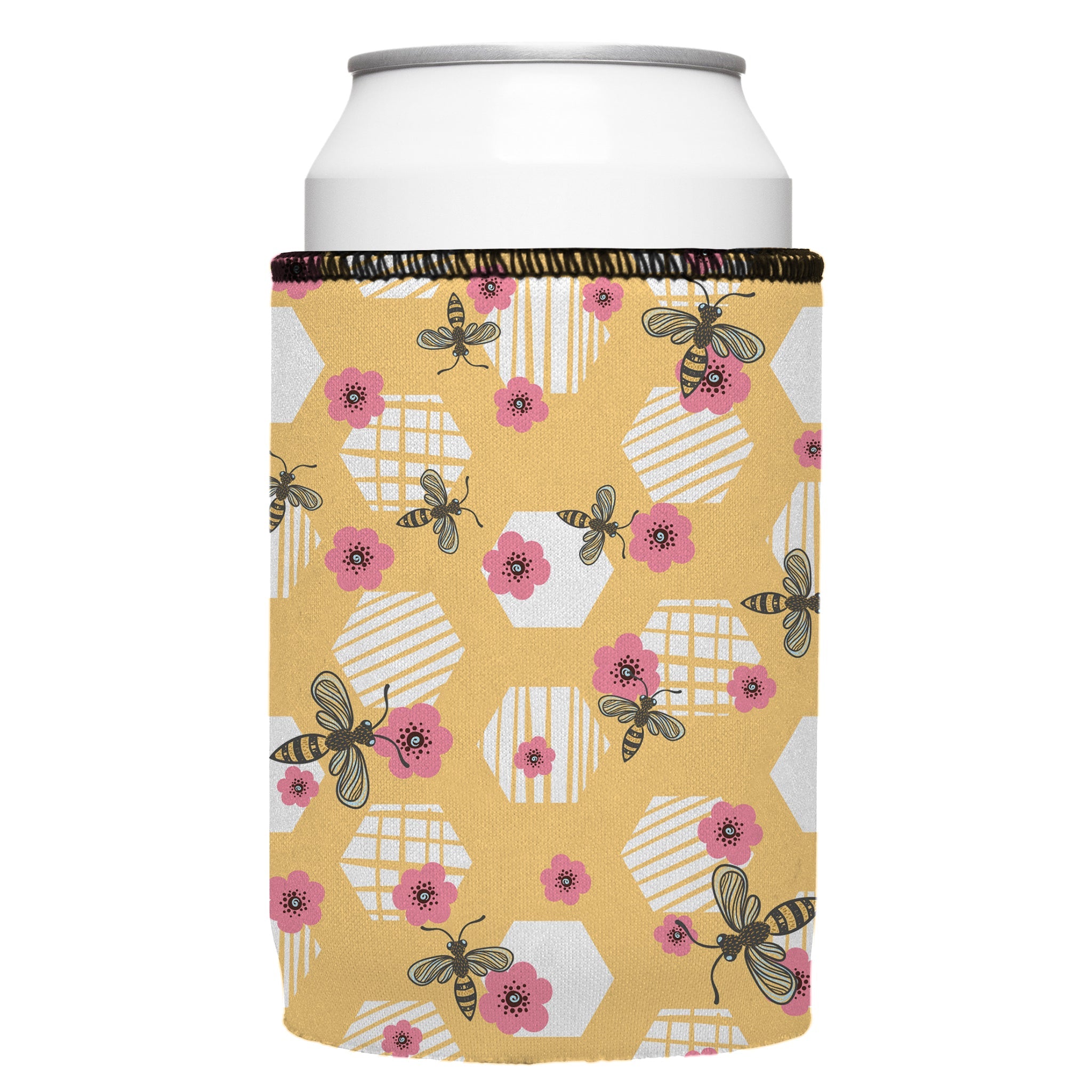 Stubbyz Honey Bee Stubby Cooler 2-Pack