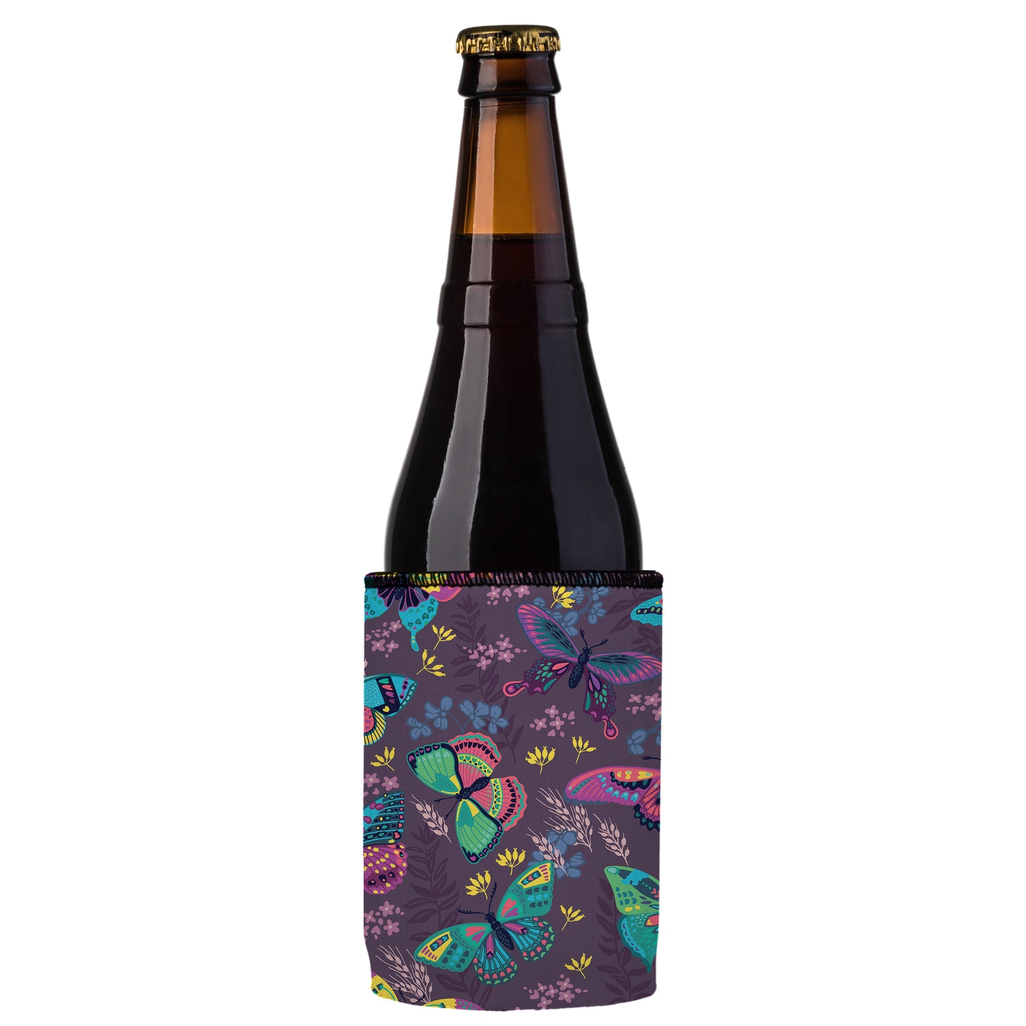 Stubbyz Butterfly Garden Stubby Cooler 2-Pack