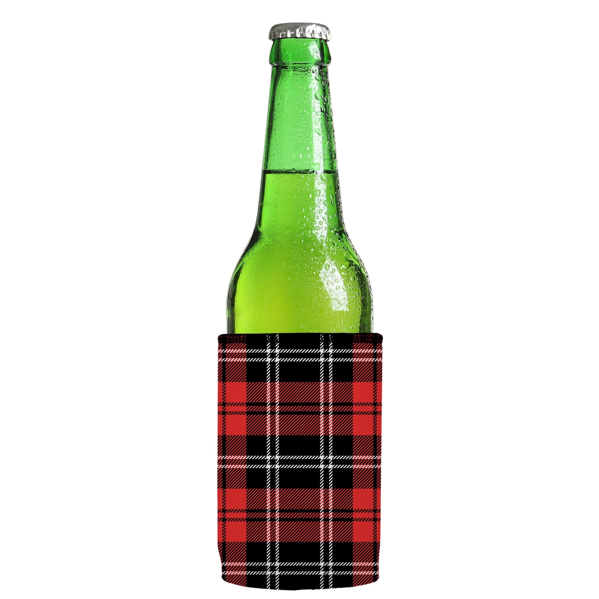Stubbyz Scottish Tartan Plaid Stubby Cooler 2-Pack