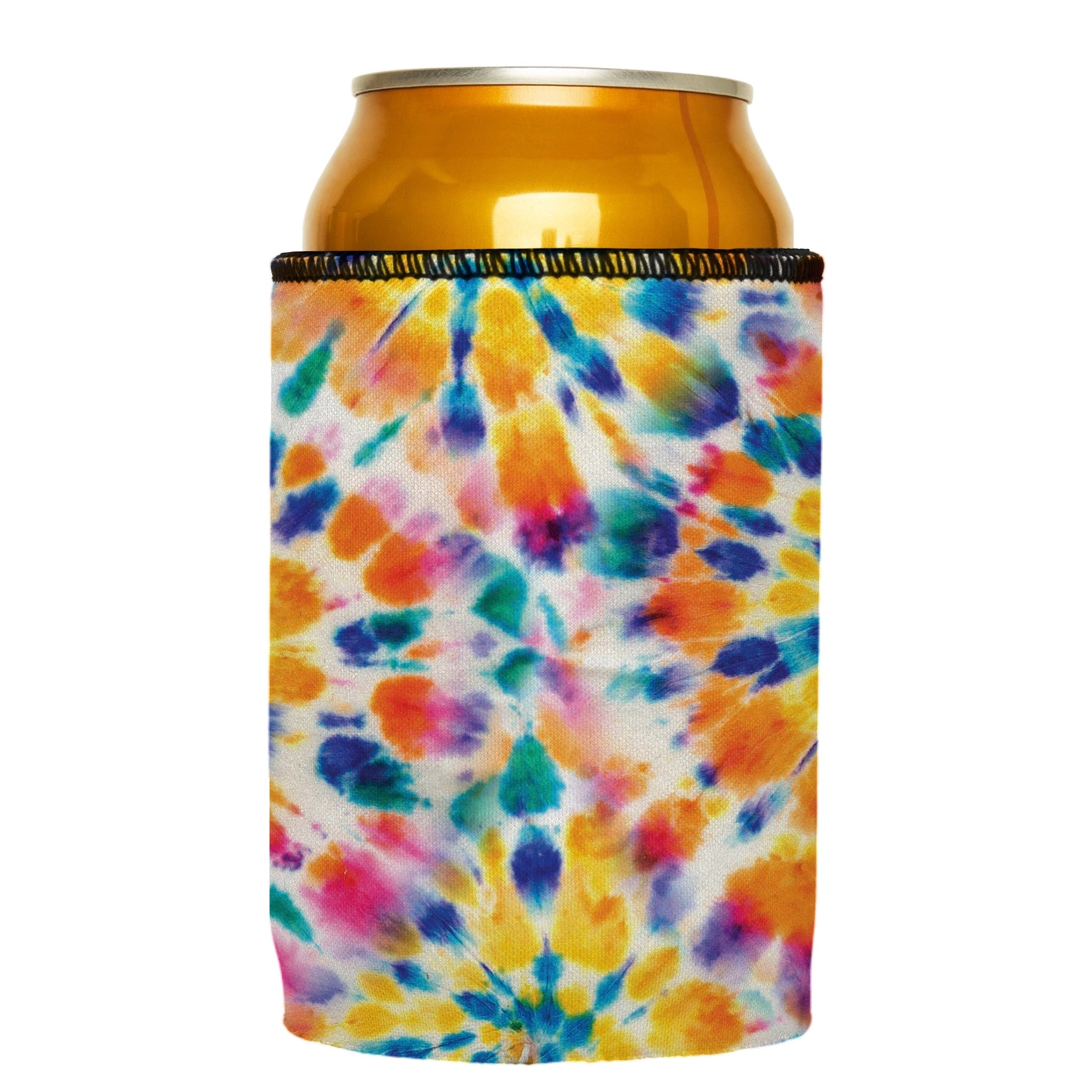 Stubbyz Rainbow Spiral Tie-Dye Stubby Cooler 2-Pack