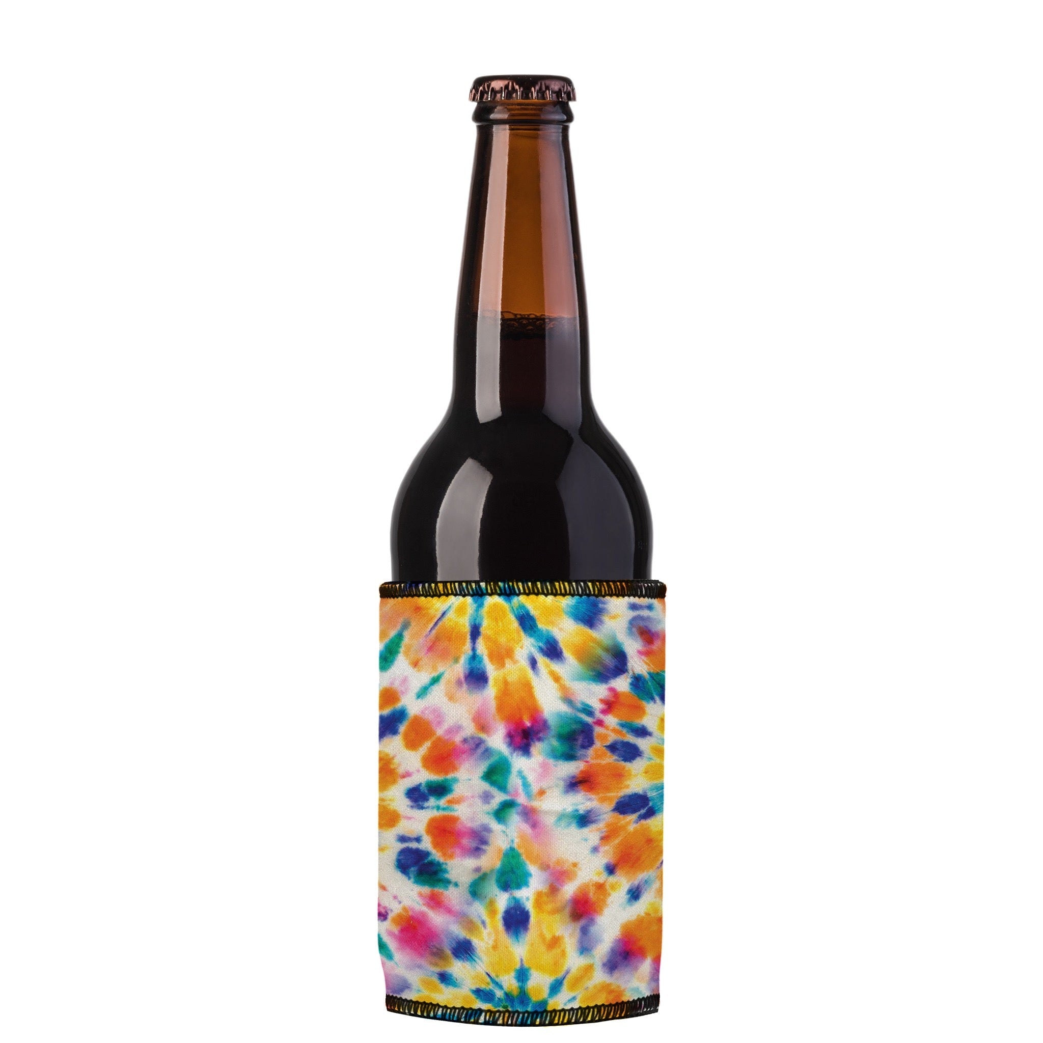 Stubbyz Rainbow Spiral Tie-Dye Stubby Cooler 2-Pack