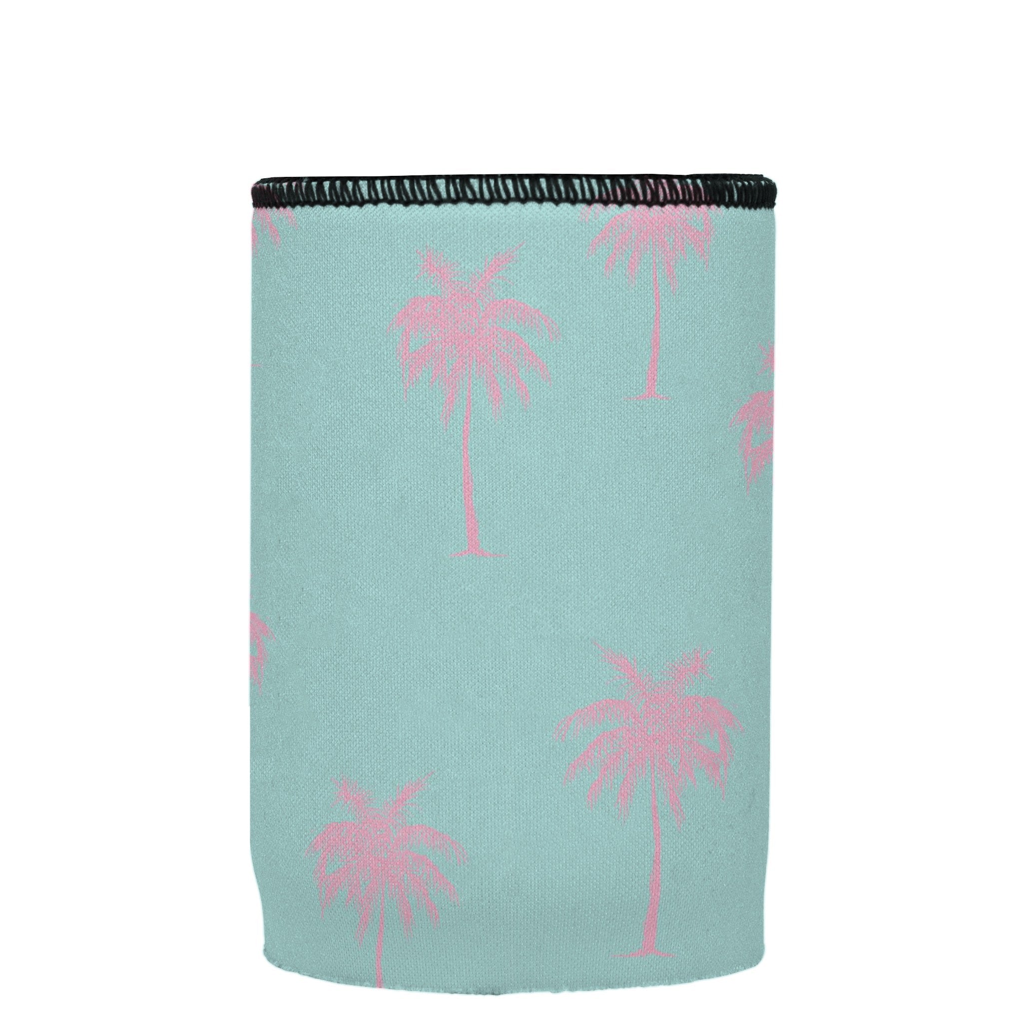 Stubbyz Palm Trees Pink Aqua Stubby Cooler 2-Pack