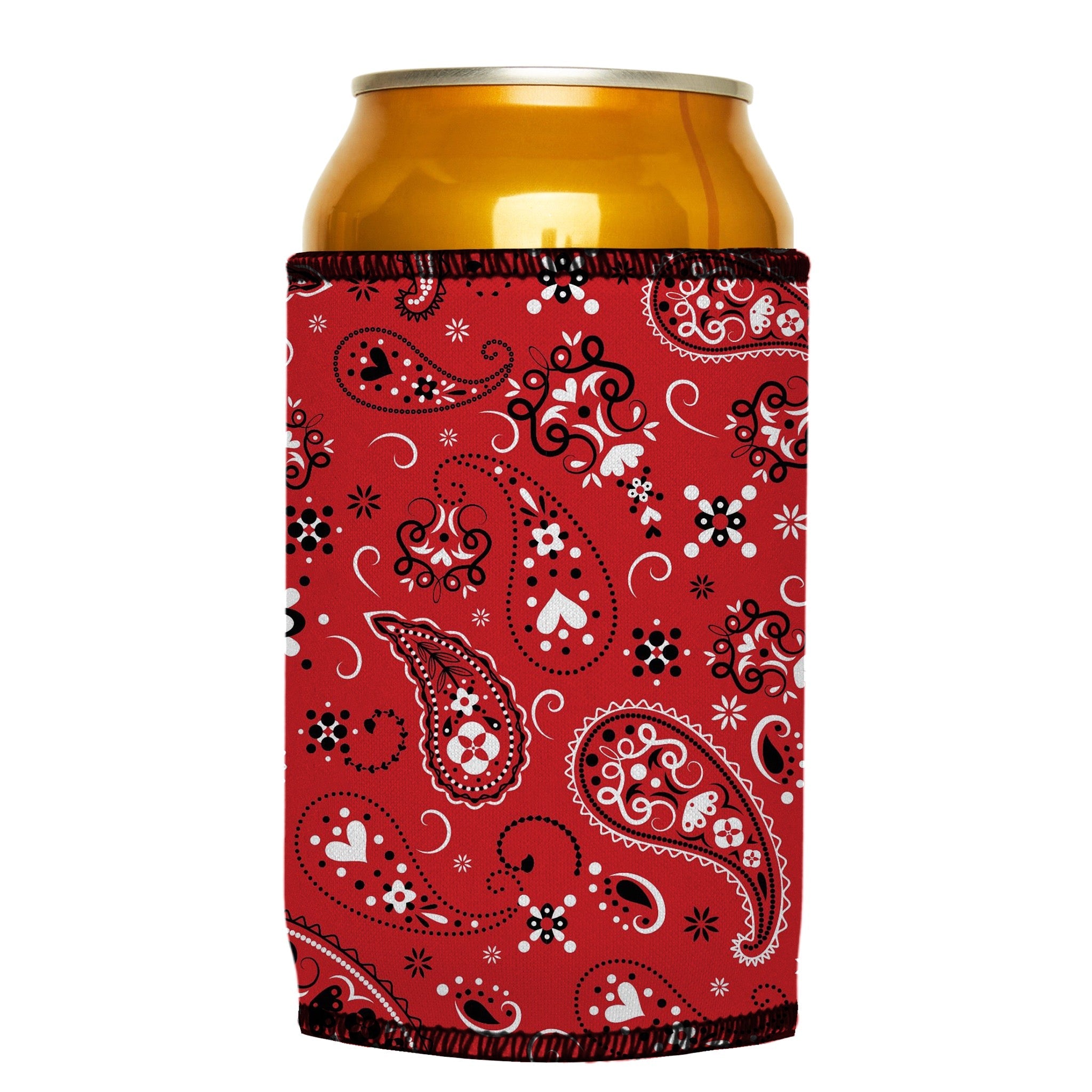 Stubbyz Red Bandana Stubby Cooler 3-Pack