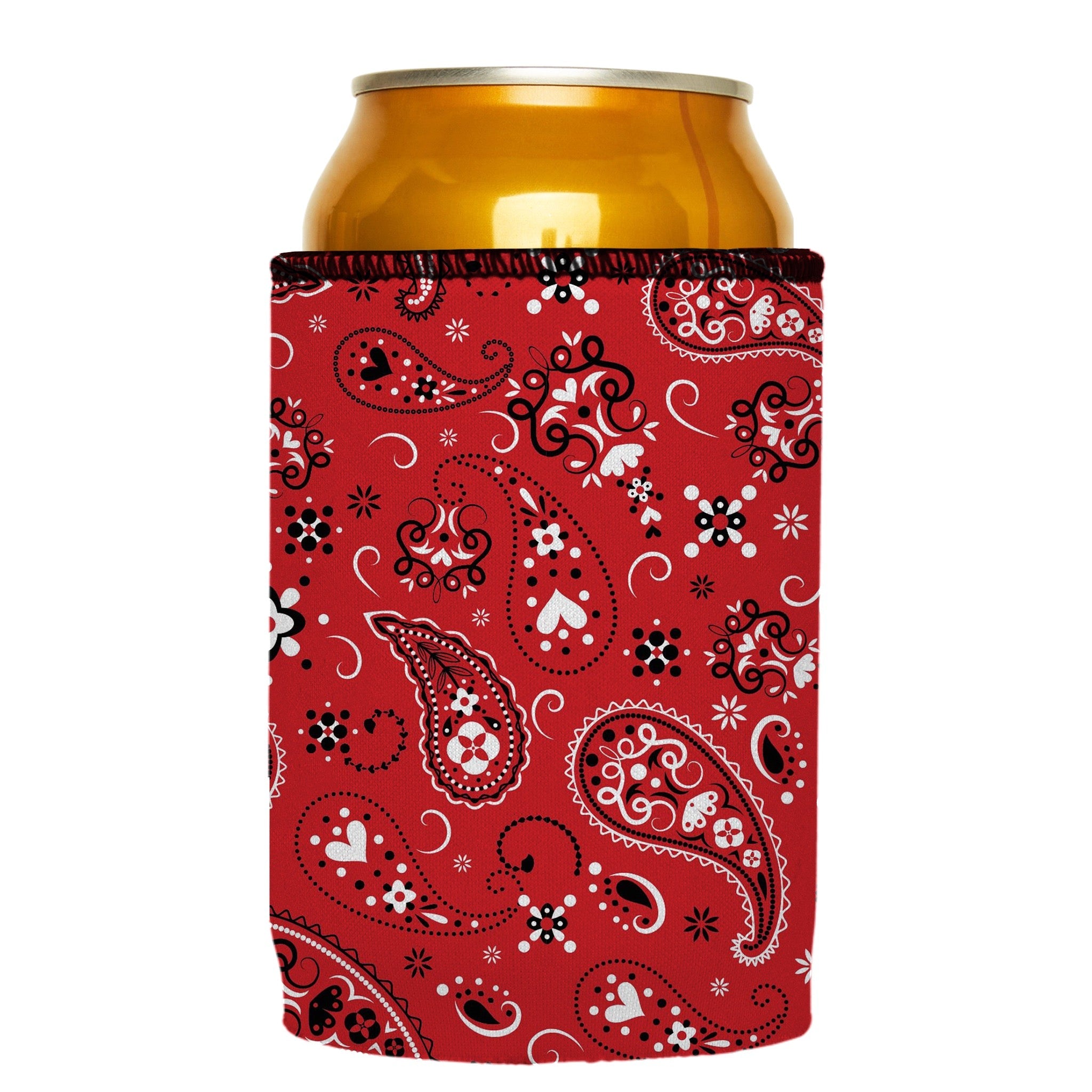 Stubbyz Red Bandana Stubby Cooler 2-Pack