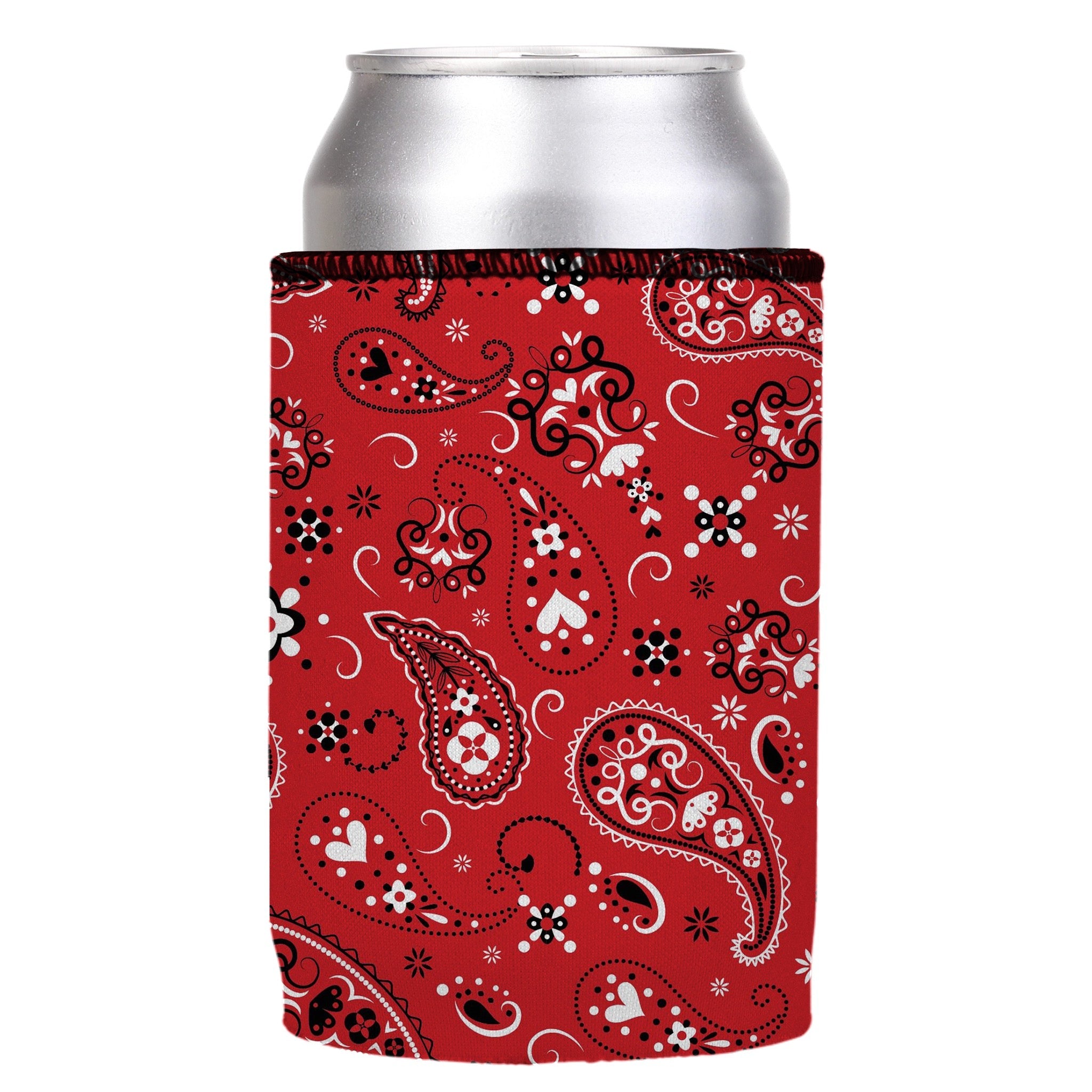 Stubbyz Red Bandana Stubby Cooler 2-Pack