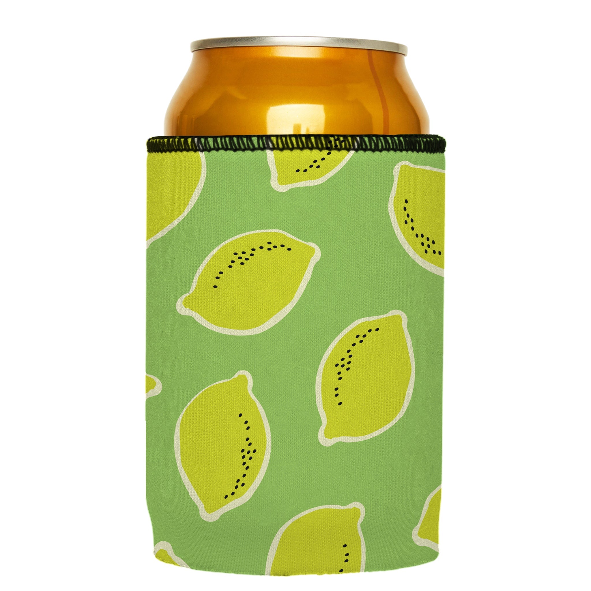 Stubbyz Green Lemon Zest Stubby Cooler 2-Pack