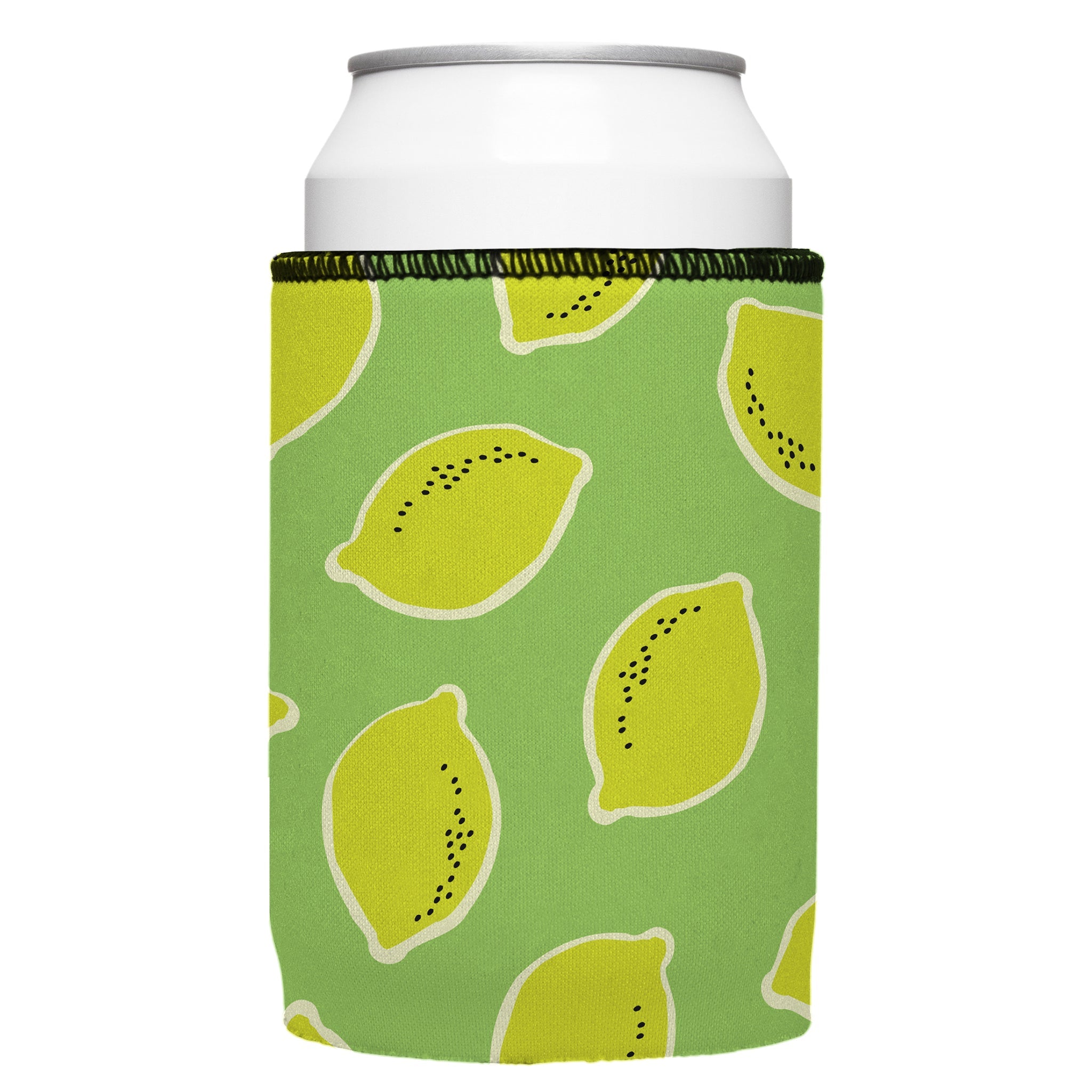 Stubbyz Green Lemon Zest Stubby Cooler 2-Pack