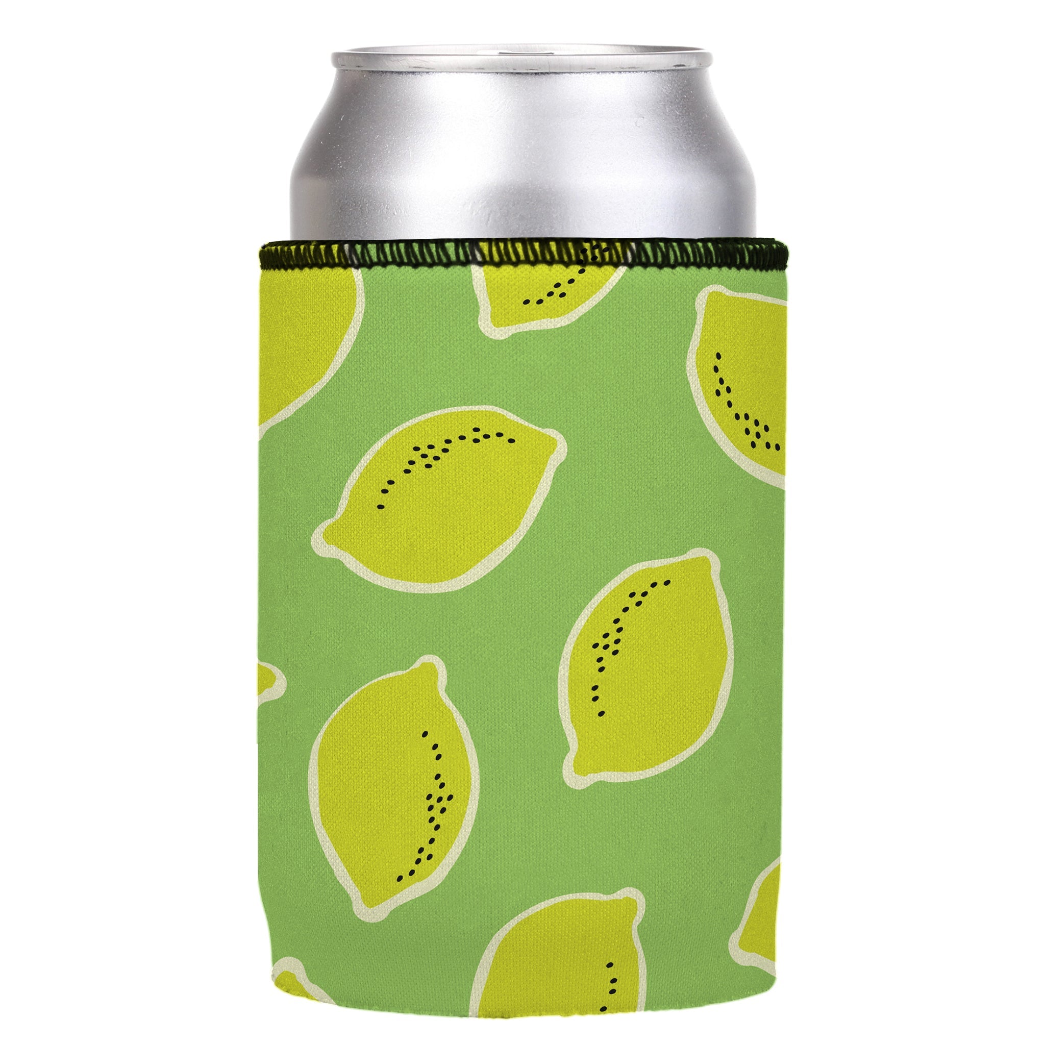 Stubbyz Green Lemon Zest Stubby Cooler 2-Pack