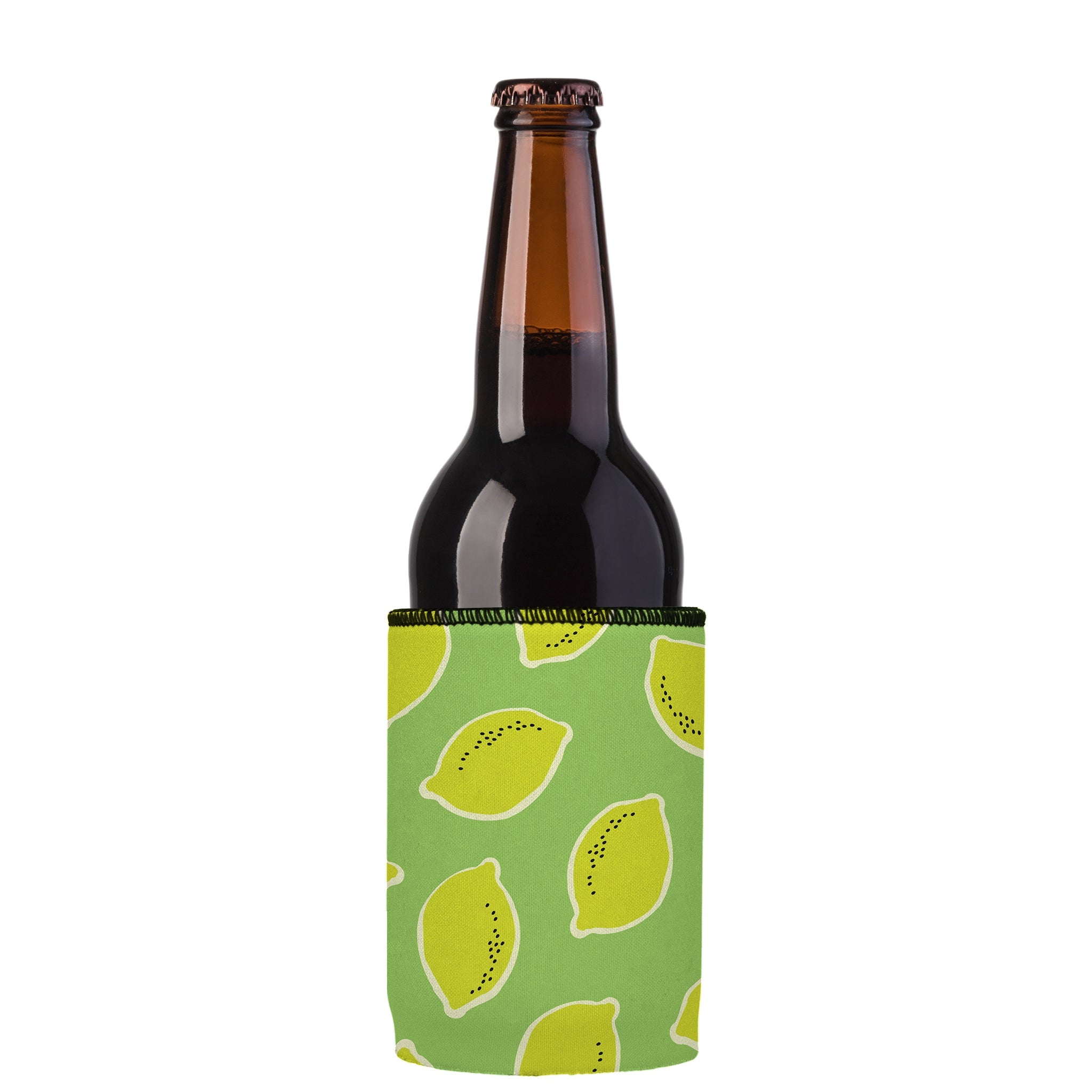 Stubbyz Green Lemon Zest Stubby Cooler 2-Pack