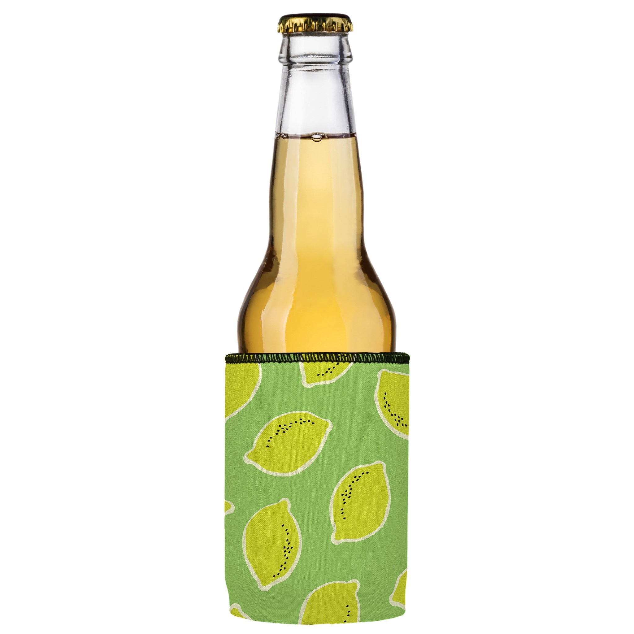 Stubbyz Green Lemon Zest Stubby Cooler 2-Pack