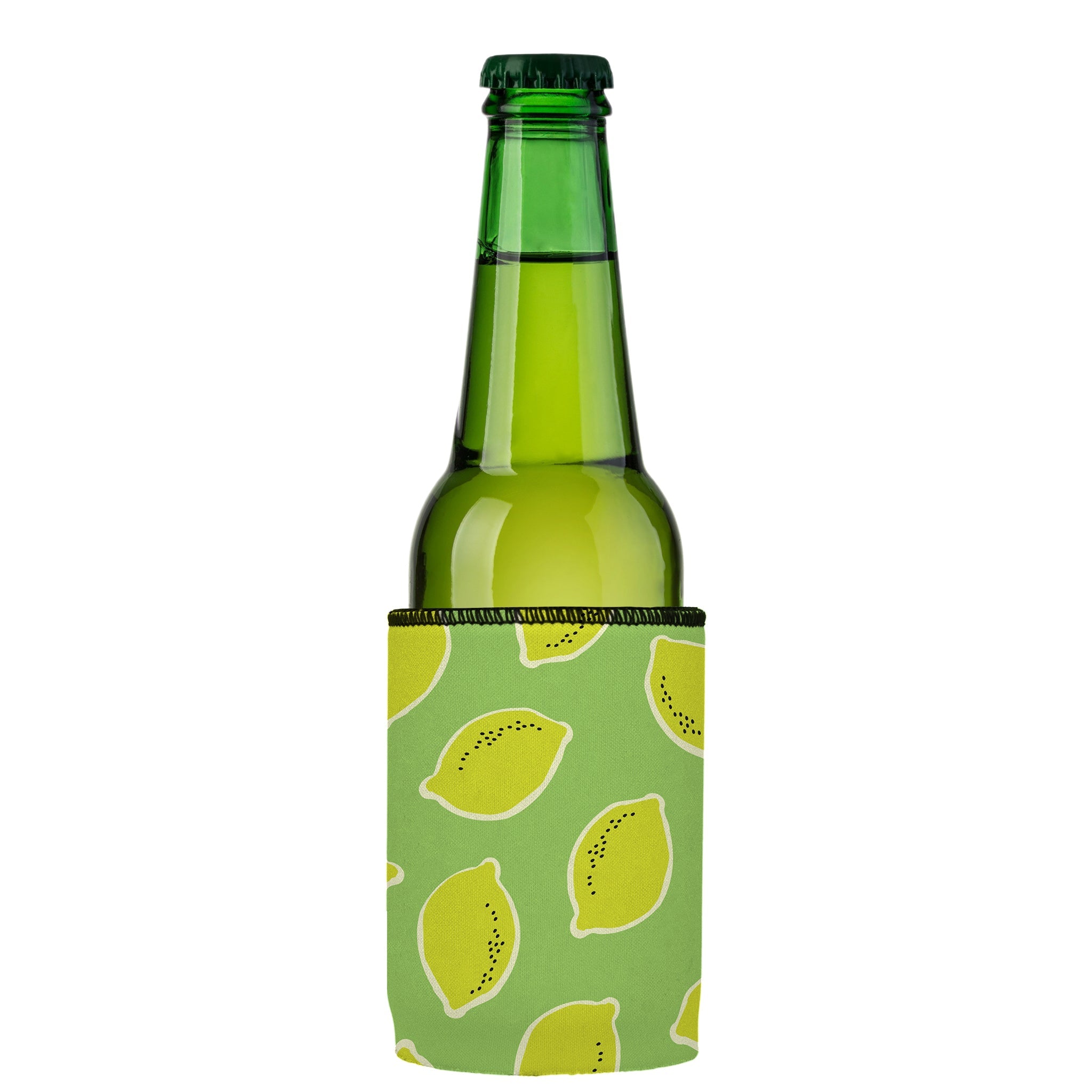 Stubbyz Green Lemon Zest Stubby Cooler 2-Pack