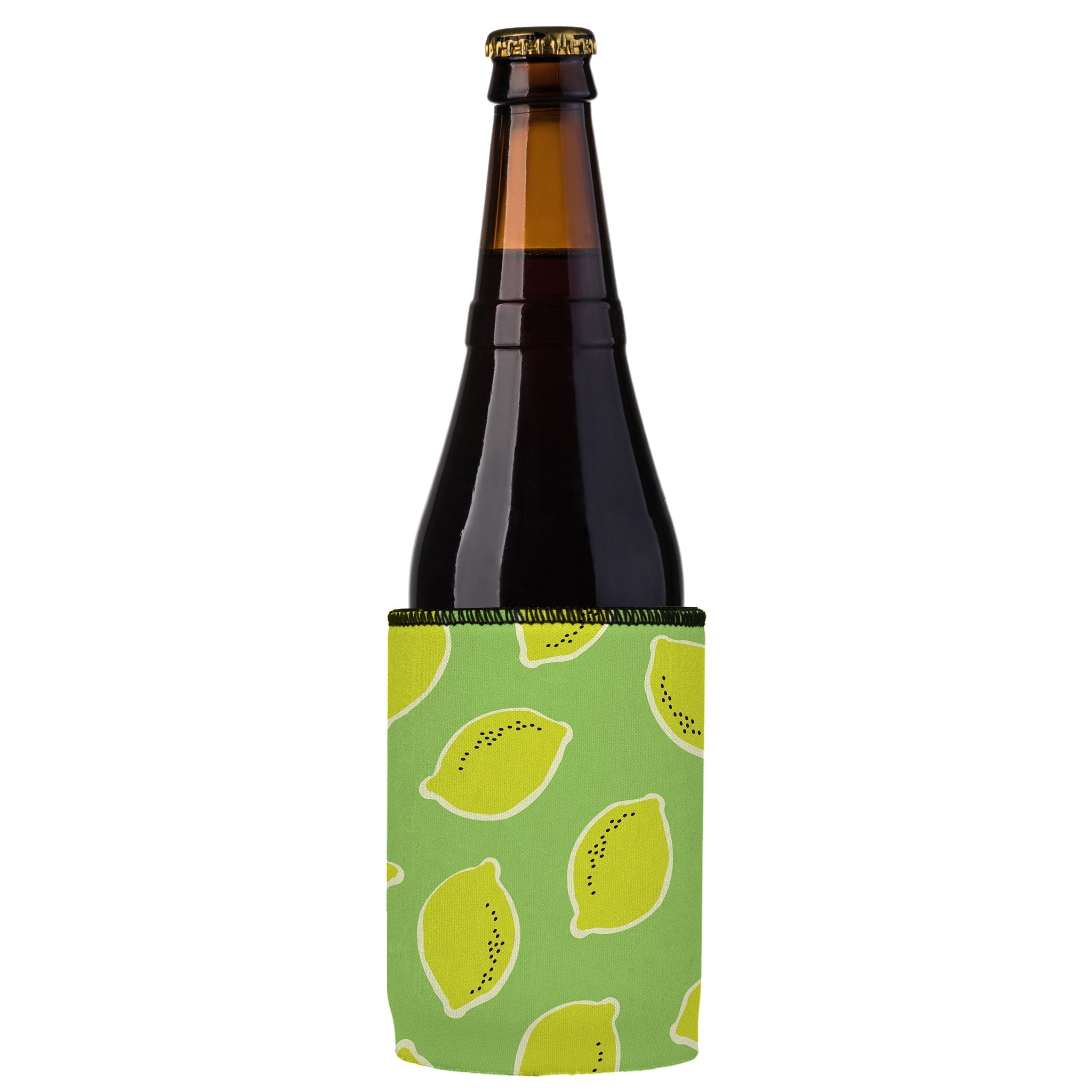 Stubbyz Green Lemon Zest Stubby Cooler 2-Pack