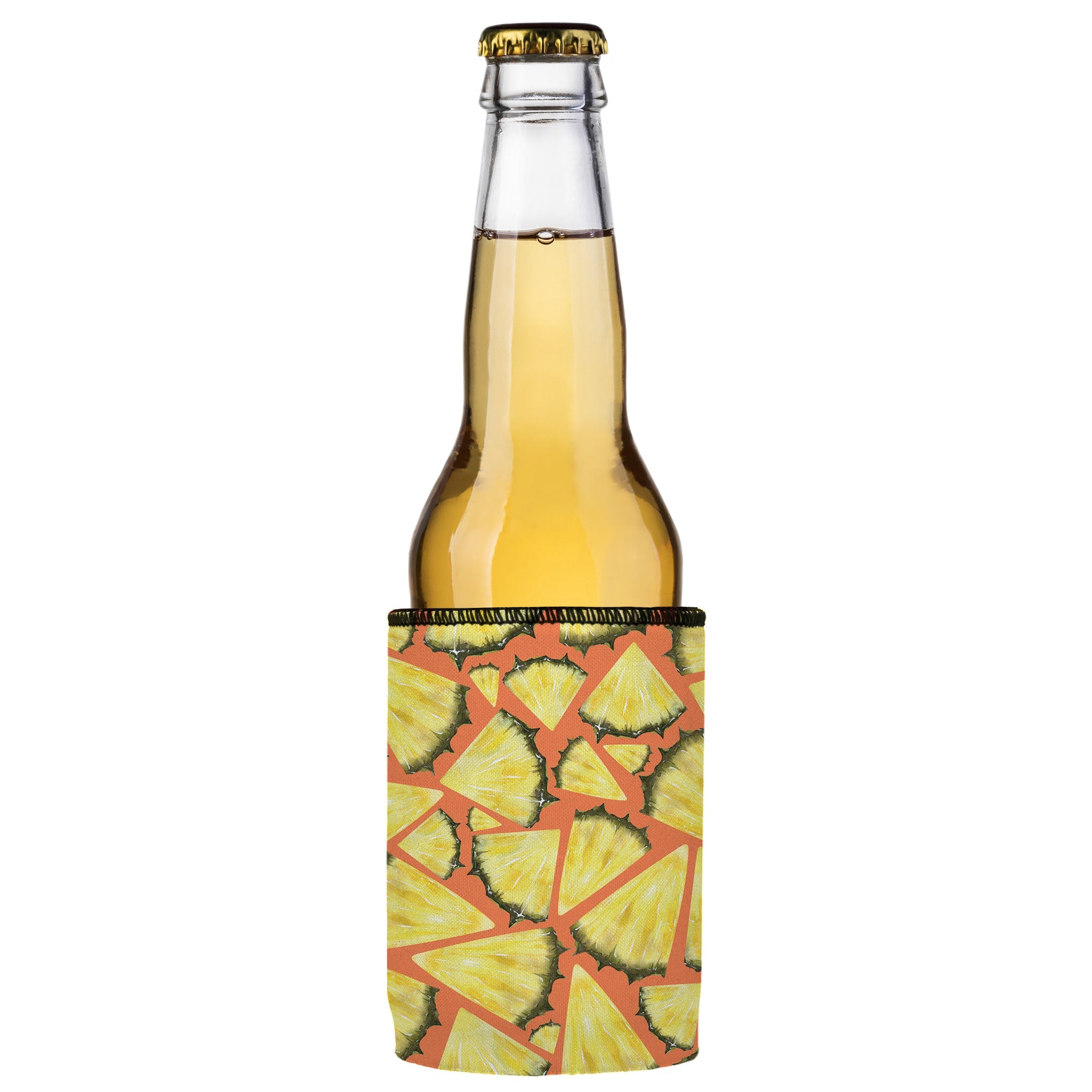Stubbyz Pineapple Slices Stubby Cooler 2-Pack