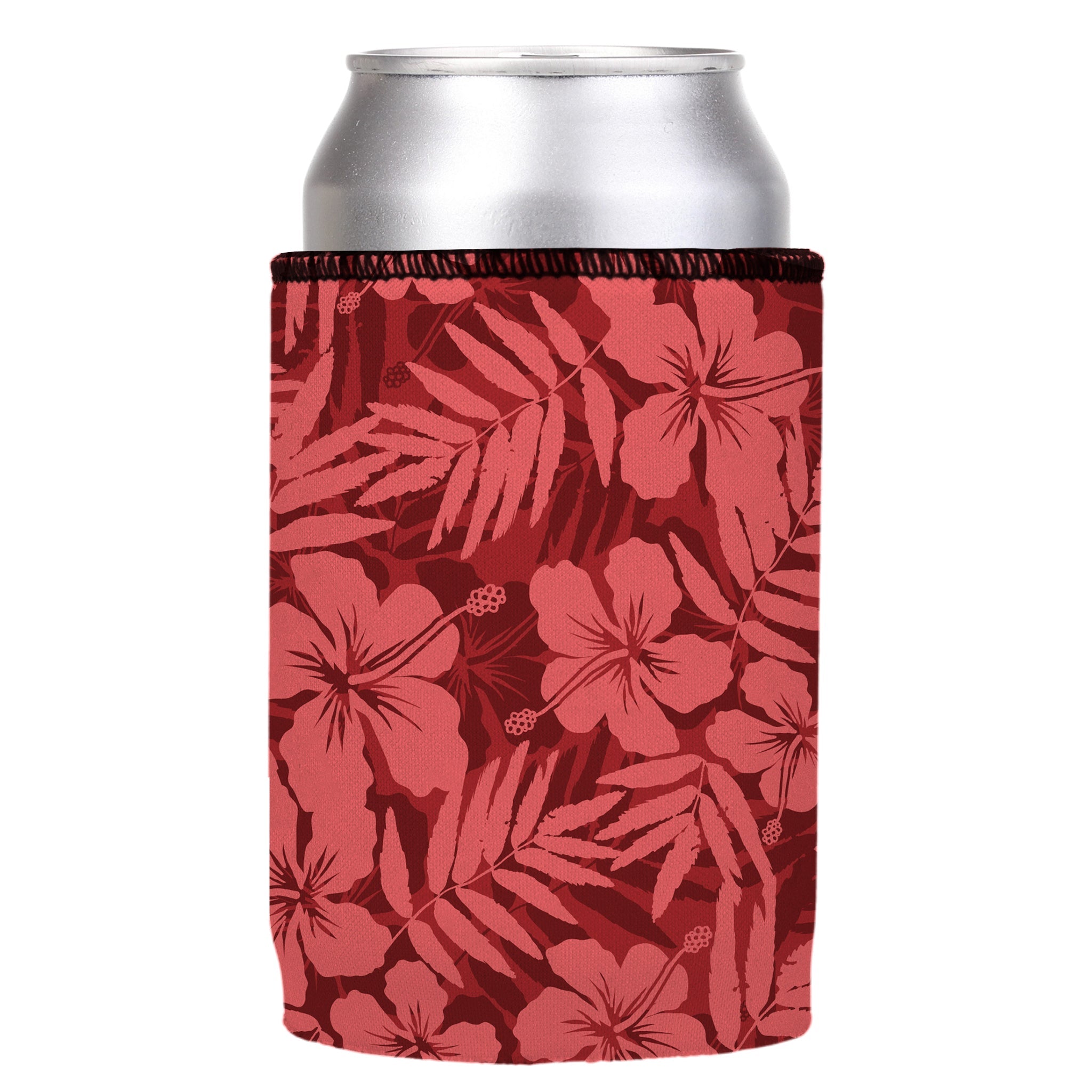 Stubbyz Hibiscus Red Stubby Cooler 2-Pack