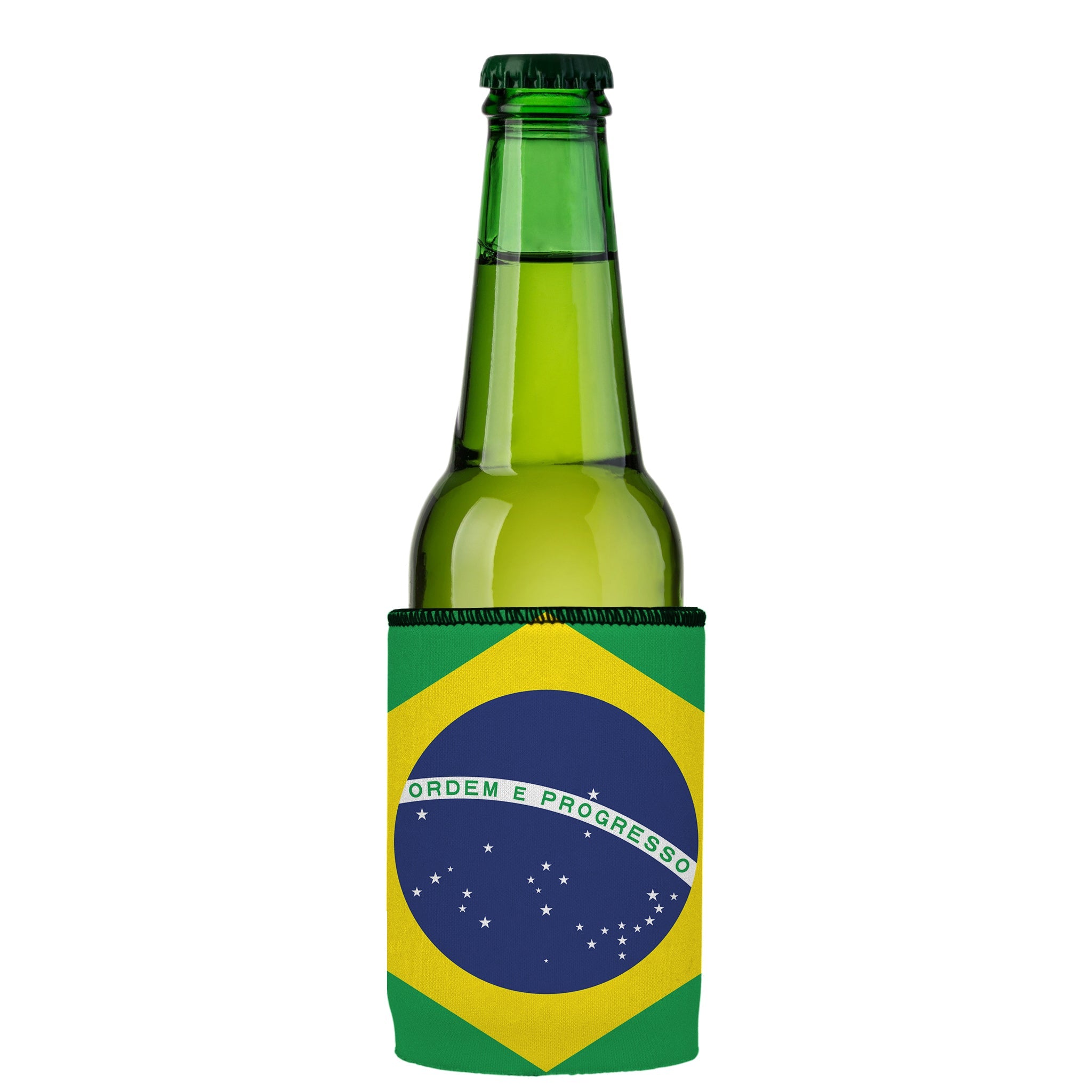 Stubbyz Brazilian Flag Stubby Cooler 2-Pack