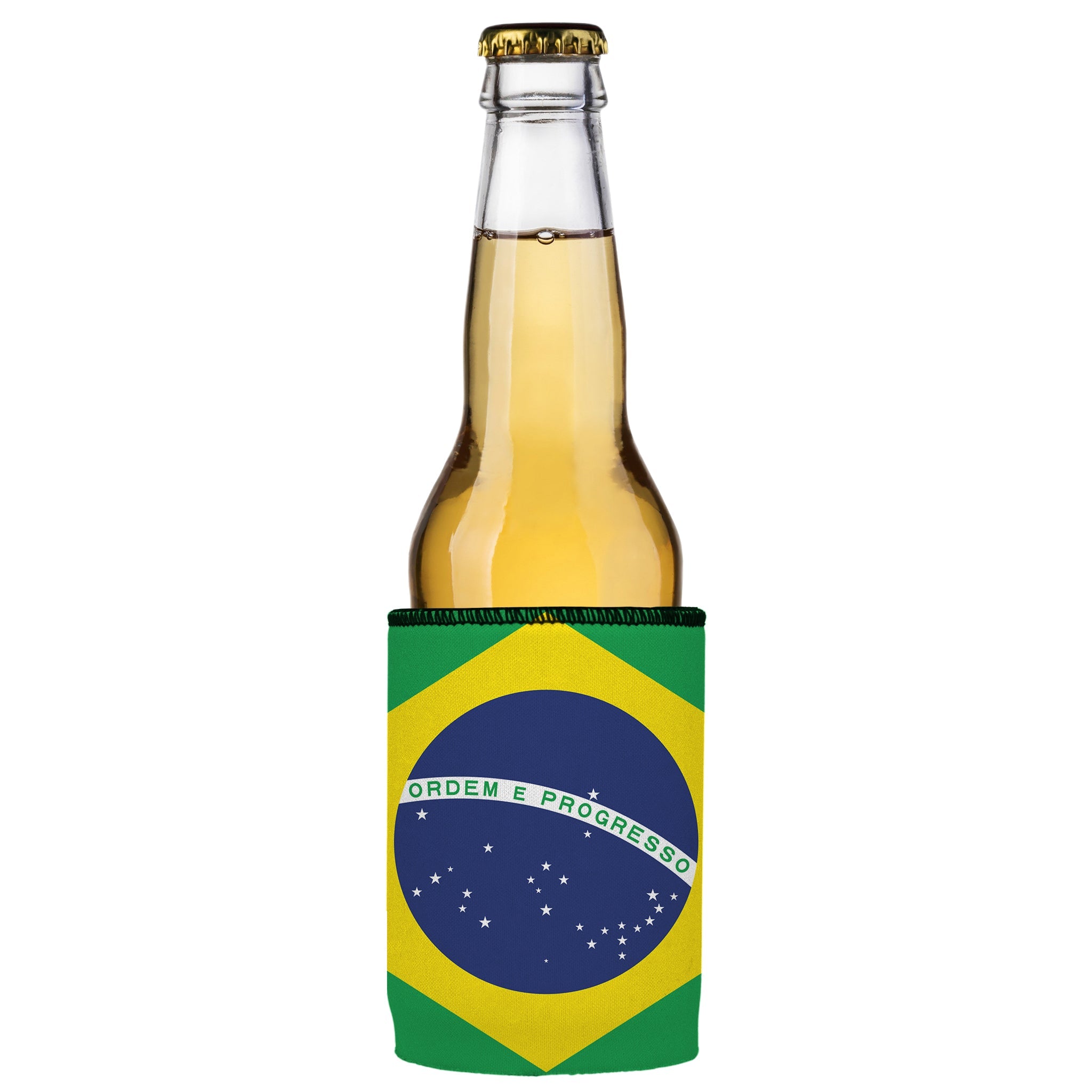 Stubbyz Brazilian Flag Stubby Cooler 2-Pack