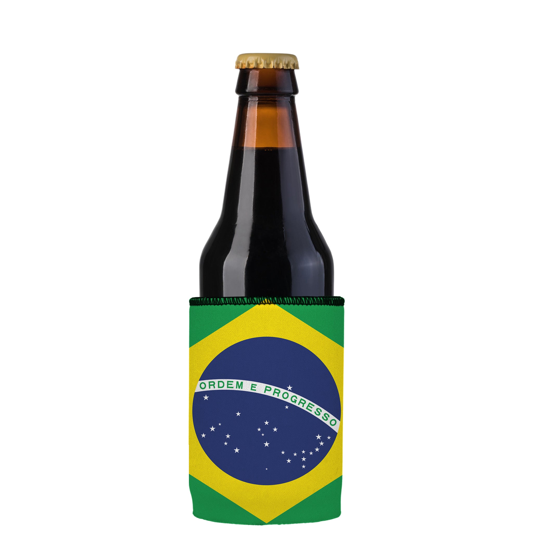 Stubbyz Brazilian Flag Stubby Cooler