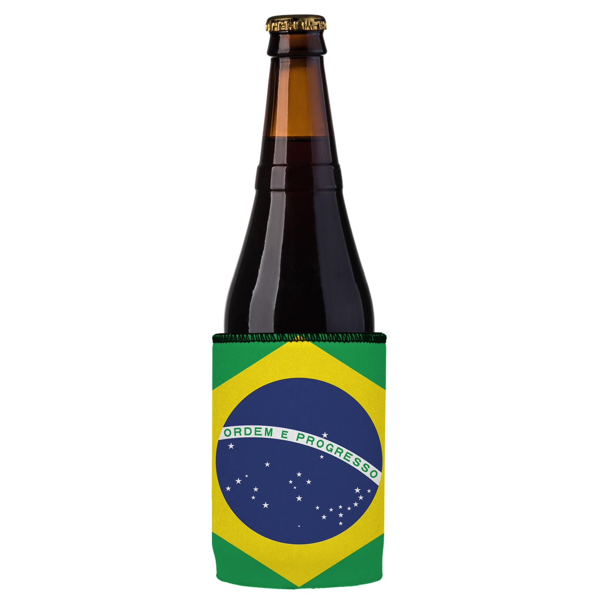 Stubbyz Brazilian Flag Stubby Cooler