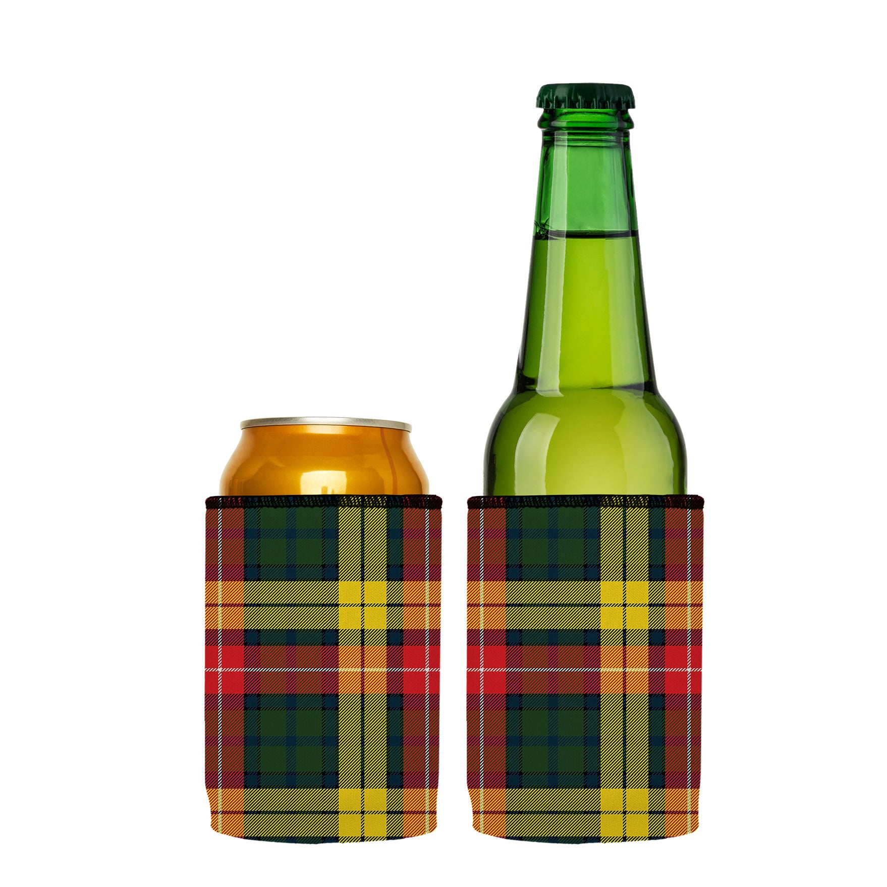 Stubbyz Tartan Print Stubby Cooler 2-Pack