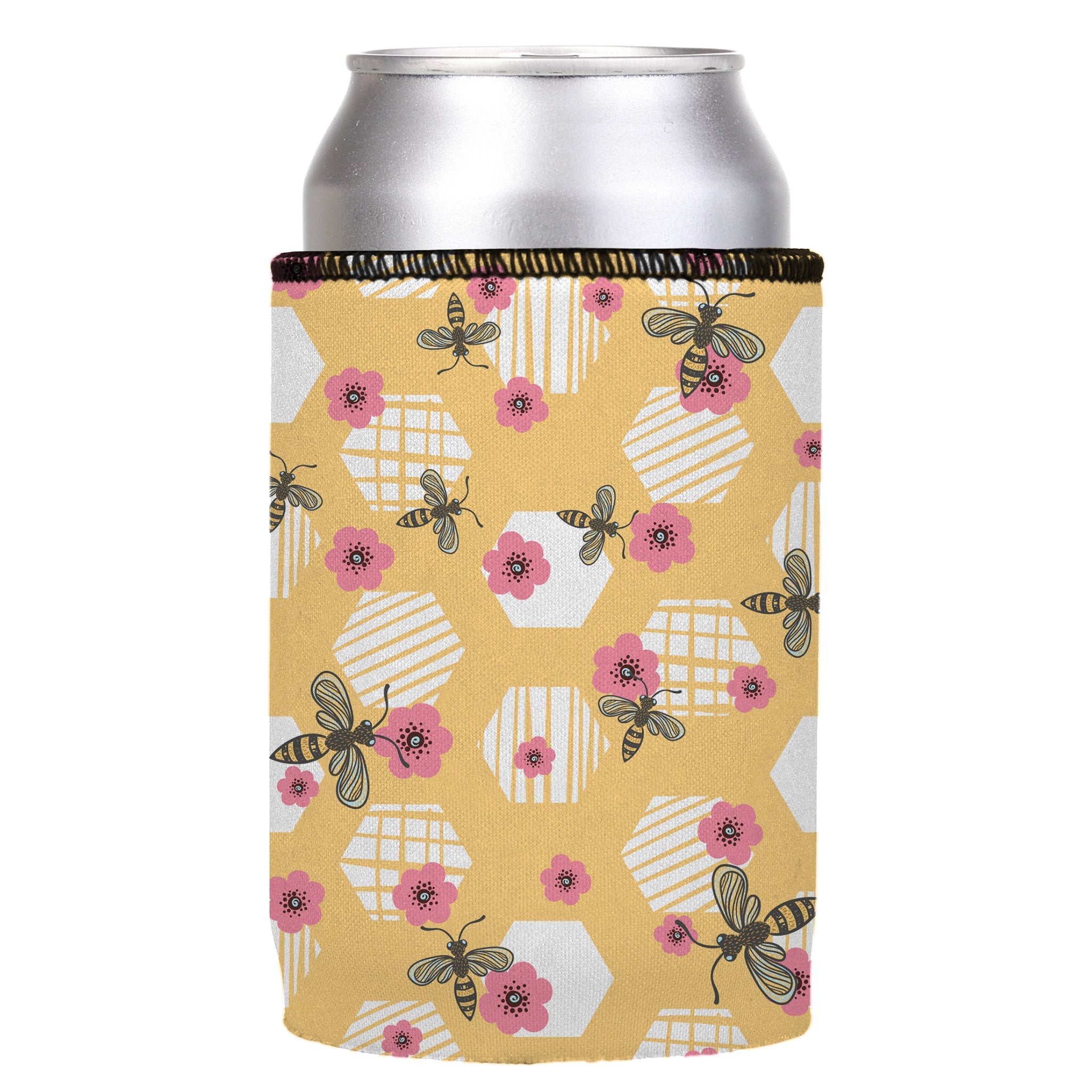 Stubbyz Honey Bee Stubby Cooler 3-Pack
