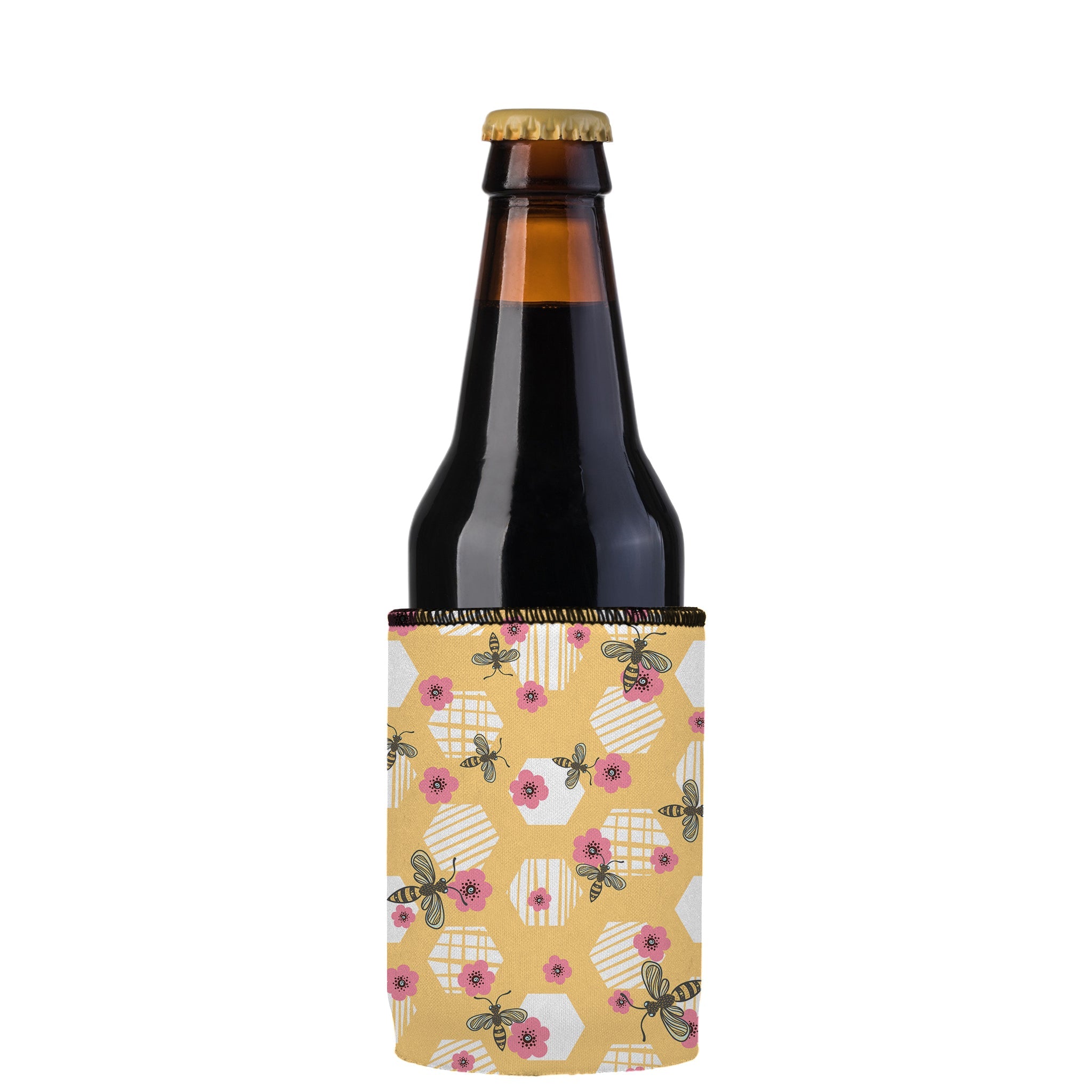 Stubbyz Honey Bee Stubby Cooler 3-Pack
