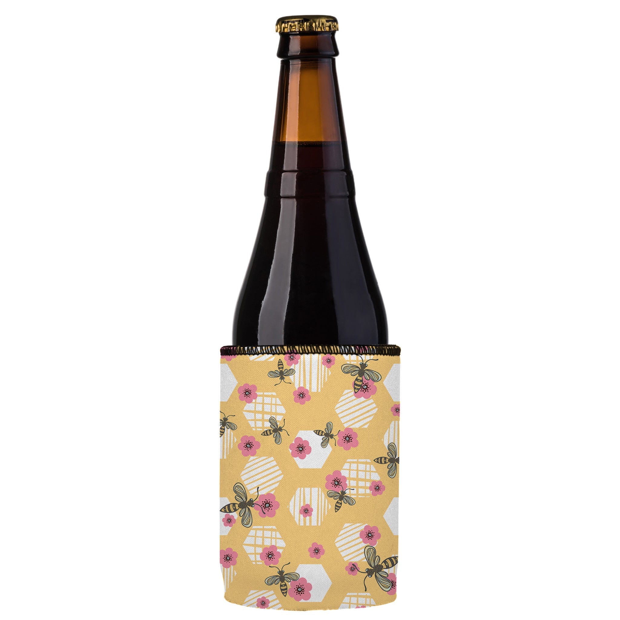 Stubbyz Honey Bee Stubby Cooler 3-Pack