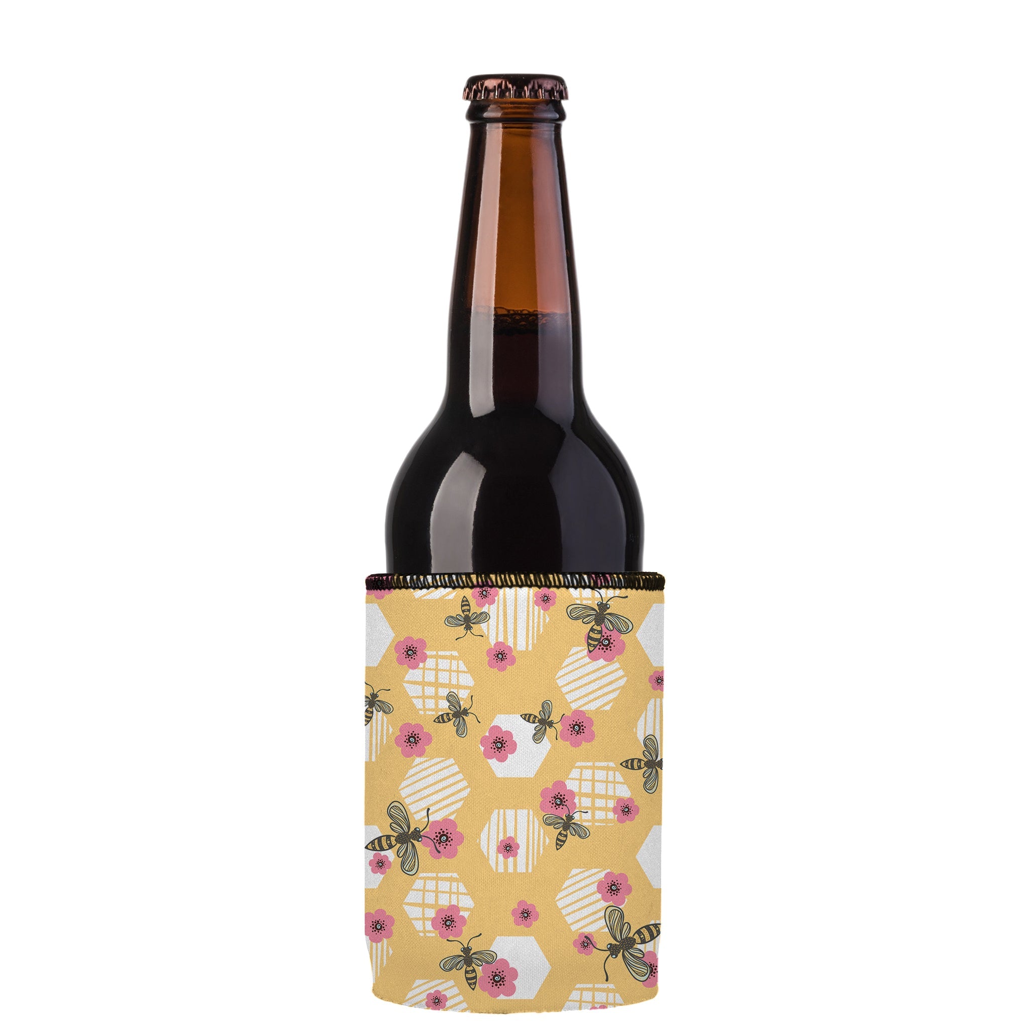 Stubbyz Honey Bee Stubby Cooler 3-Pack