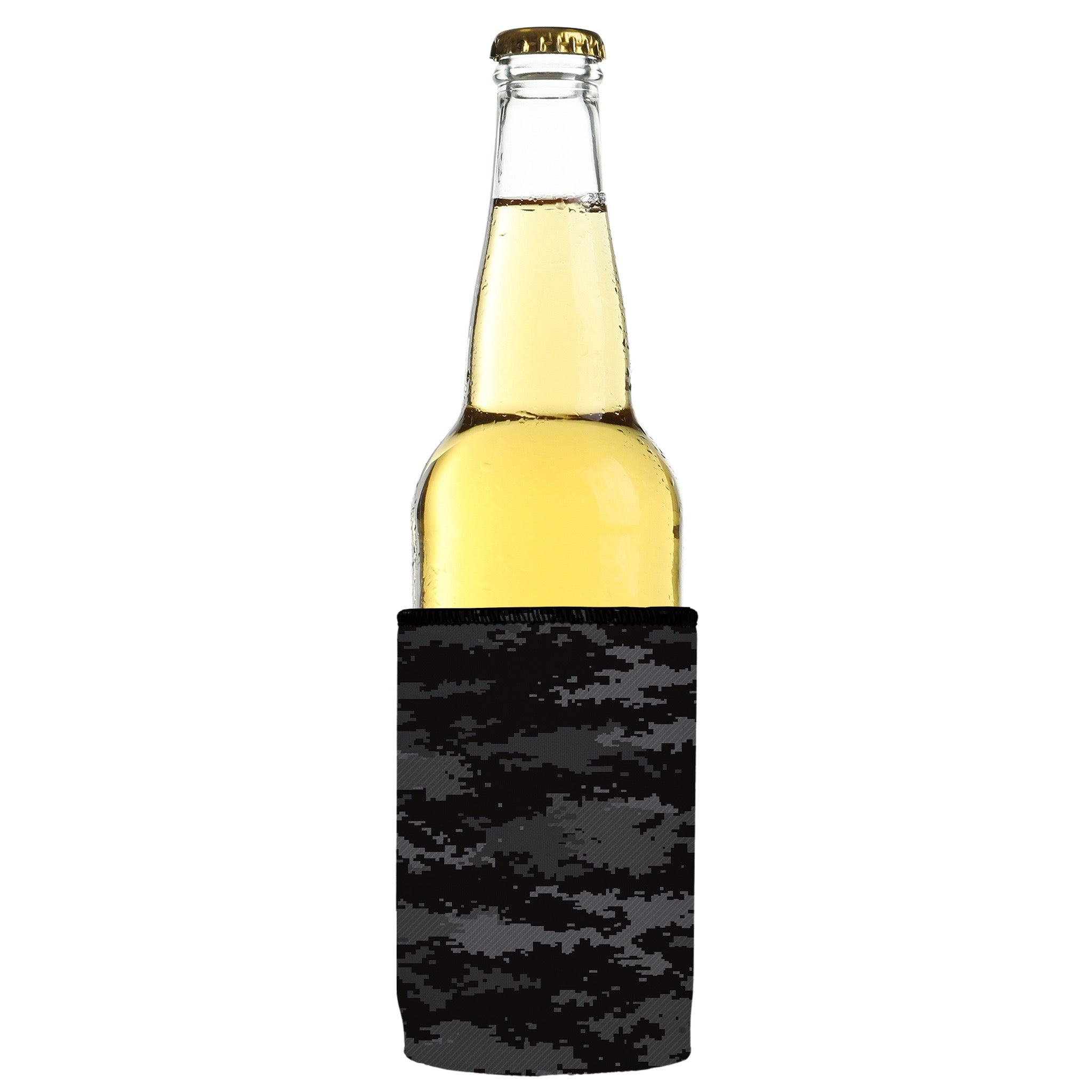 Stubbyz Digital Pixel Black Camo Stubby Cooler