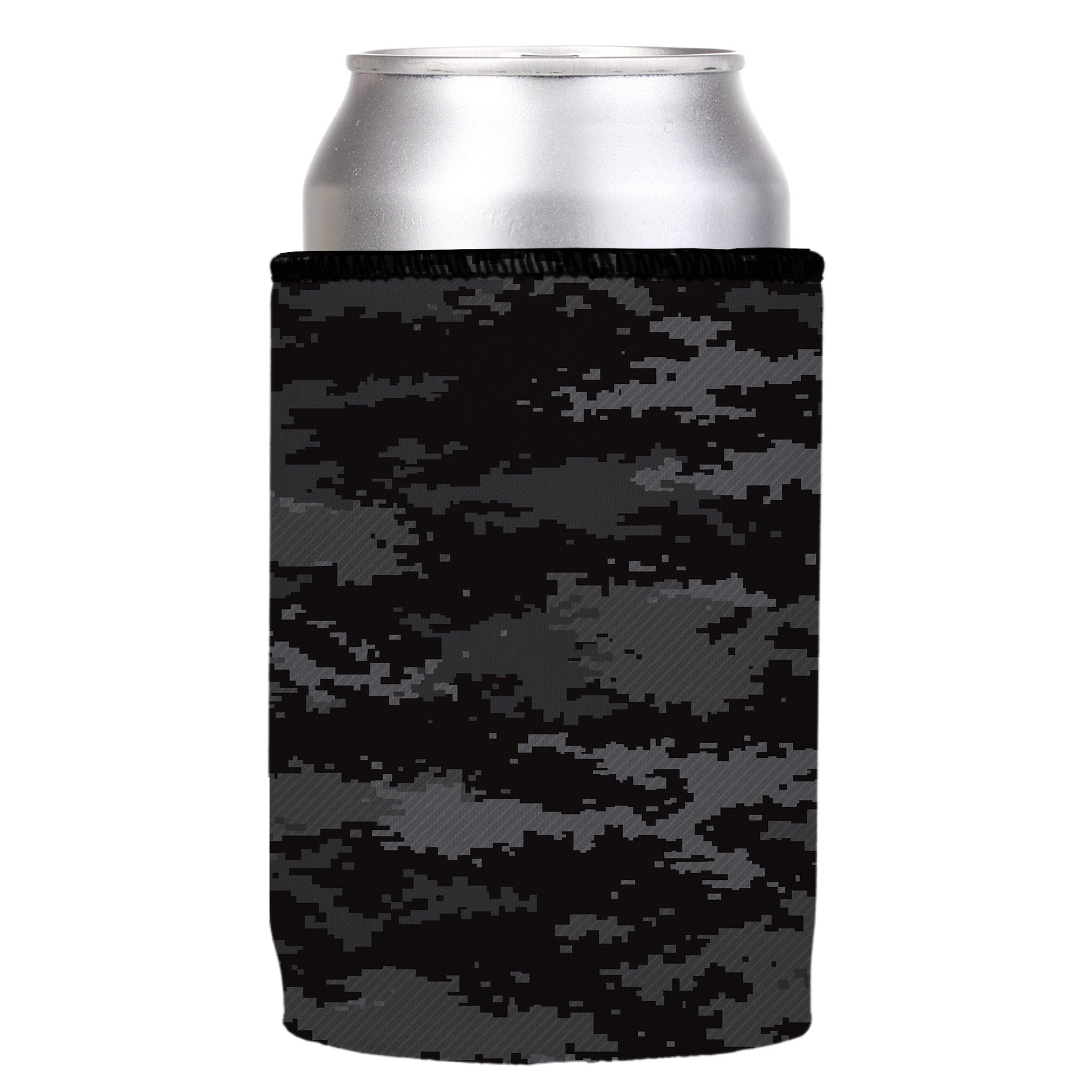 Stubbyz Digital Pixel Black Camo Stubby Cooler