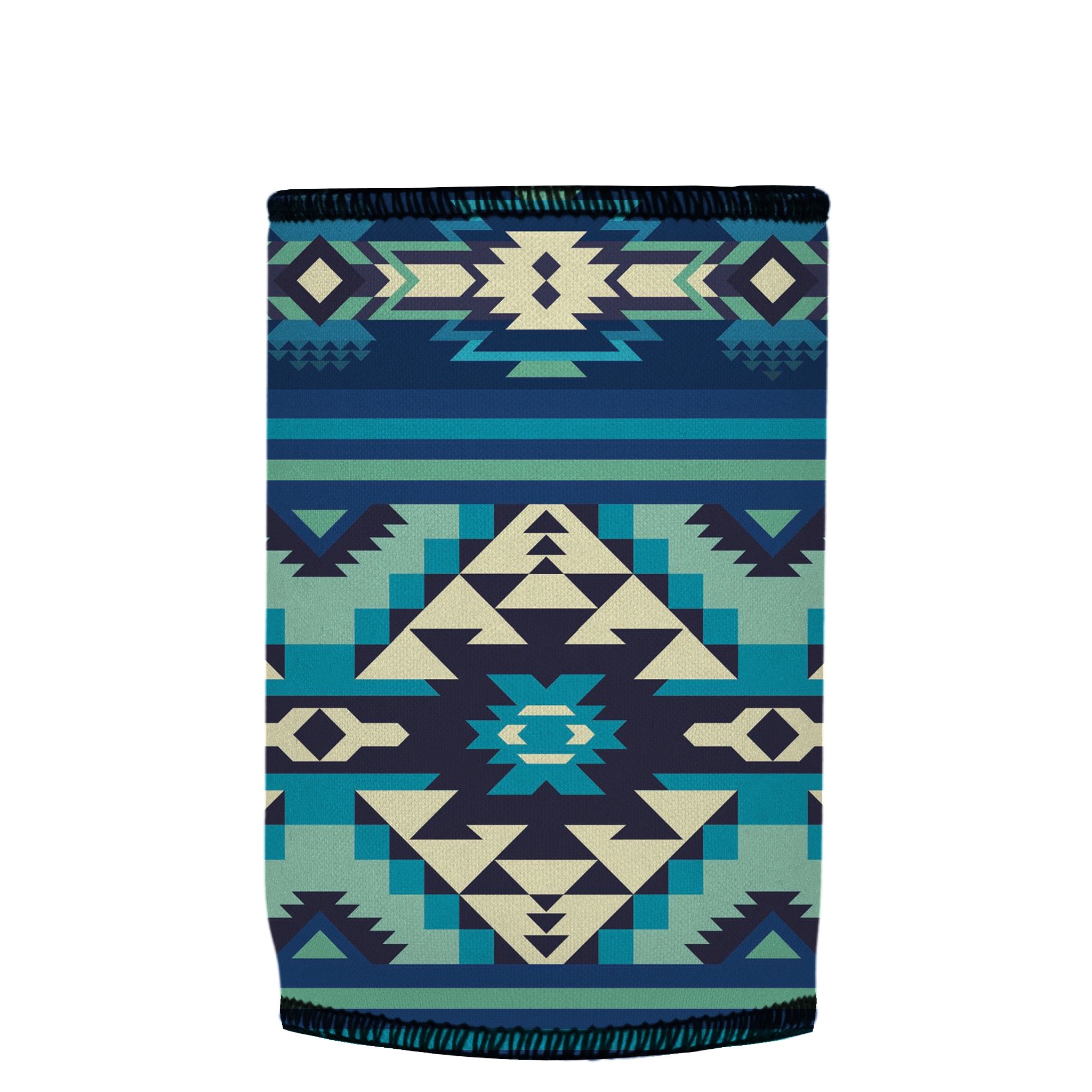 Stubbyz Blue Navajo Rug Stubby Cooler