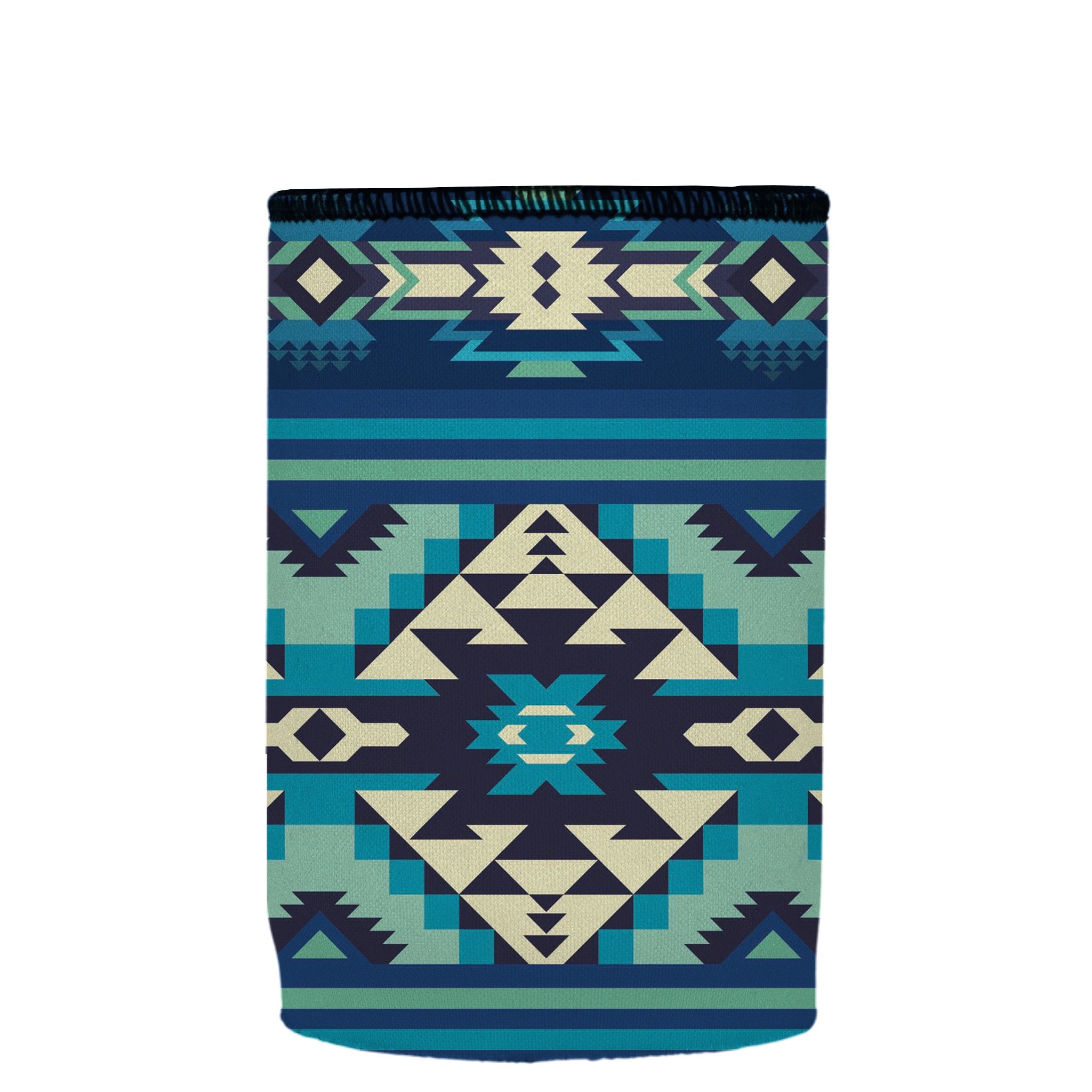 Stubbyz Blue Navajo Rug Stubby Cooler