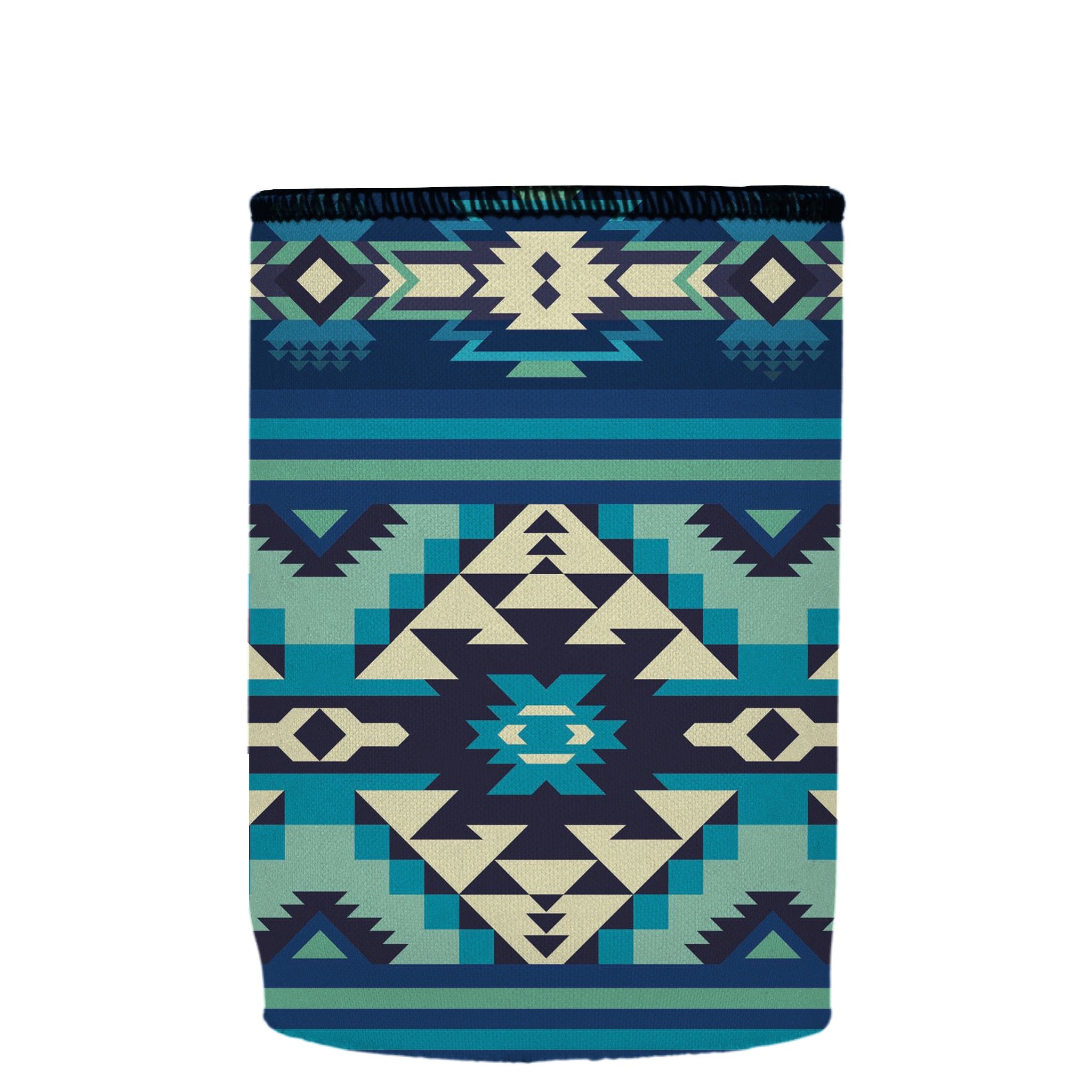 Stubbyz Blue Navajo Rug Stubby Cooler