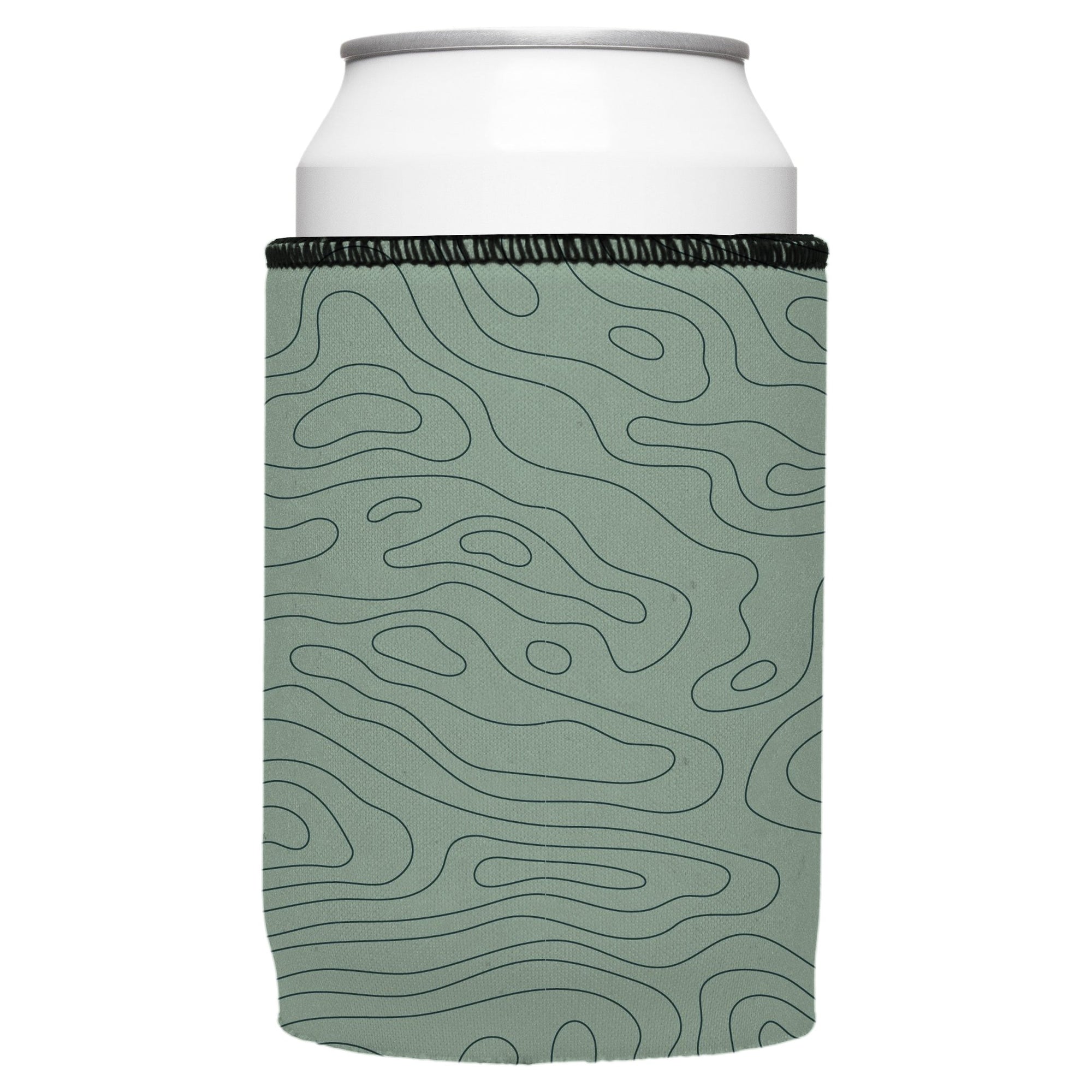 Stubbyz Topographic Map Stubby Cooler 2-Pack