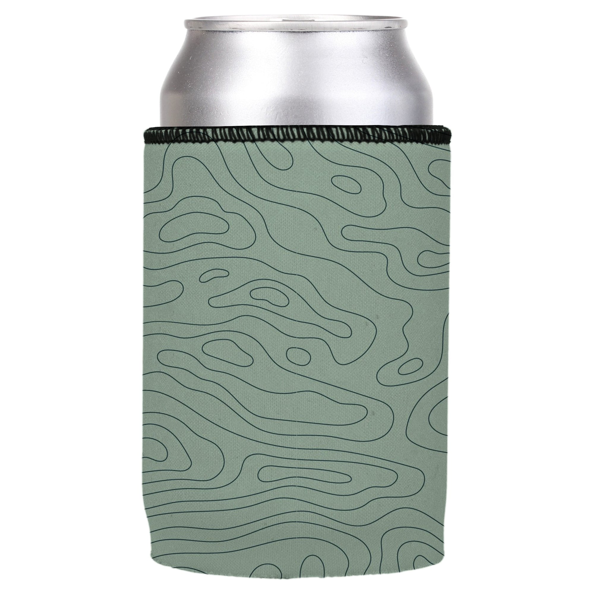 Stubbyz Topographic Map Stubby Cooler 2-Pack