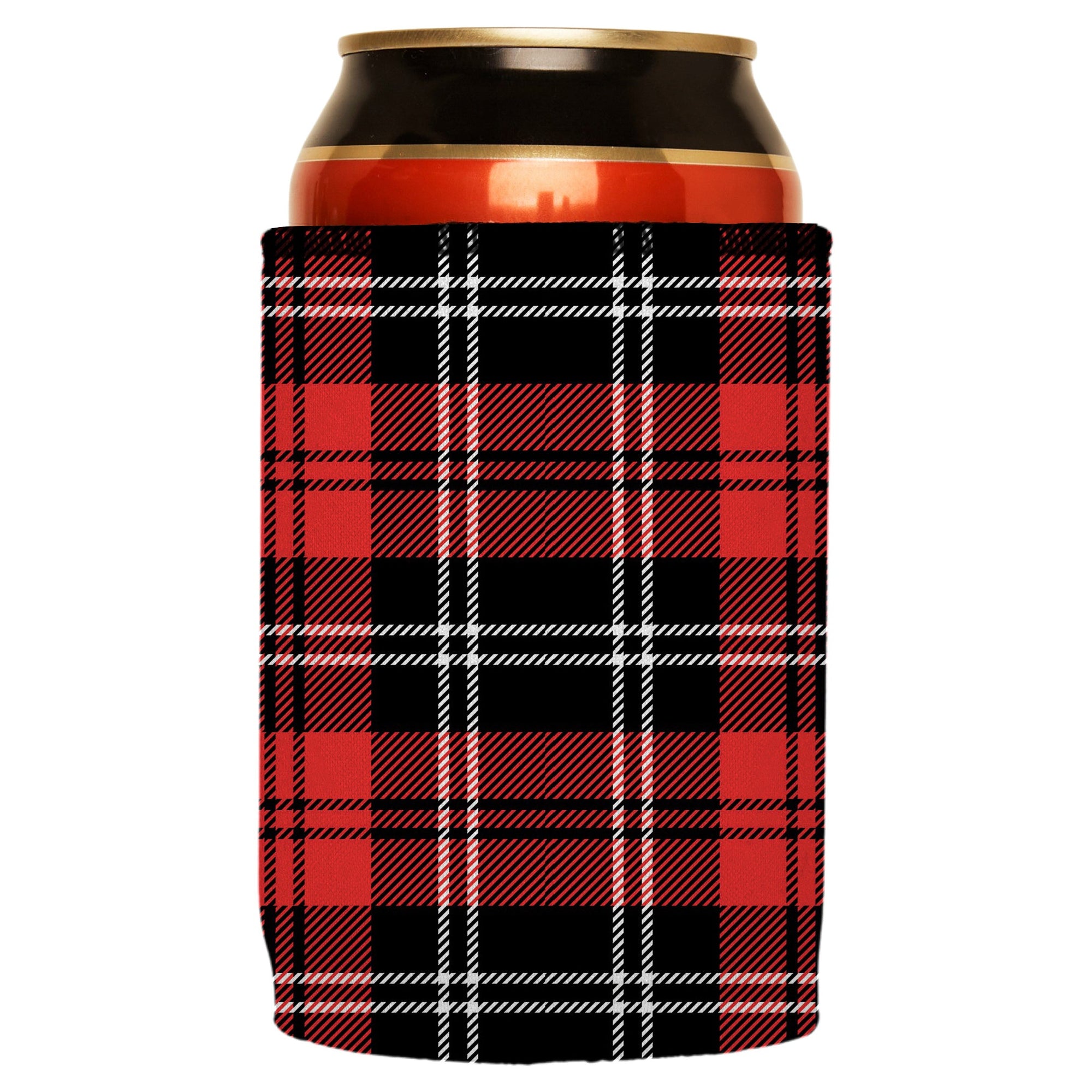 Stubbyz Scottish Tartan Plaid Stubby Cooler 2-Pack