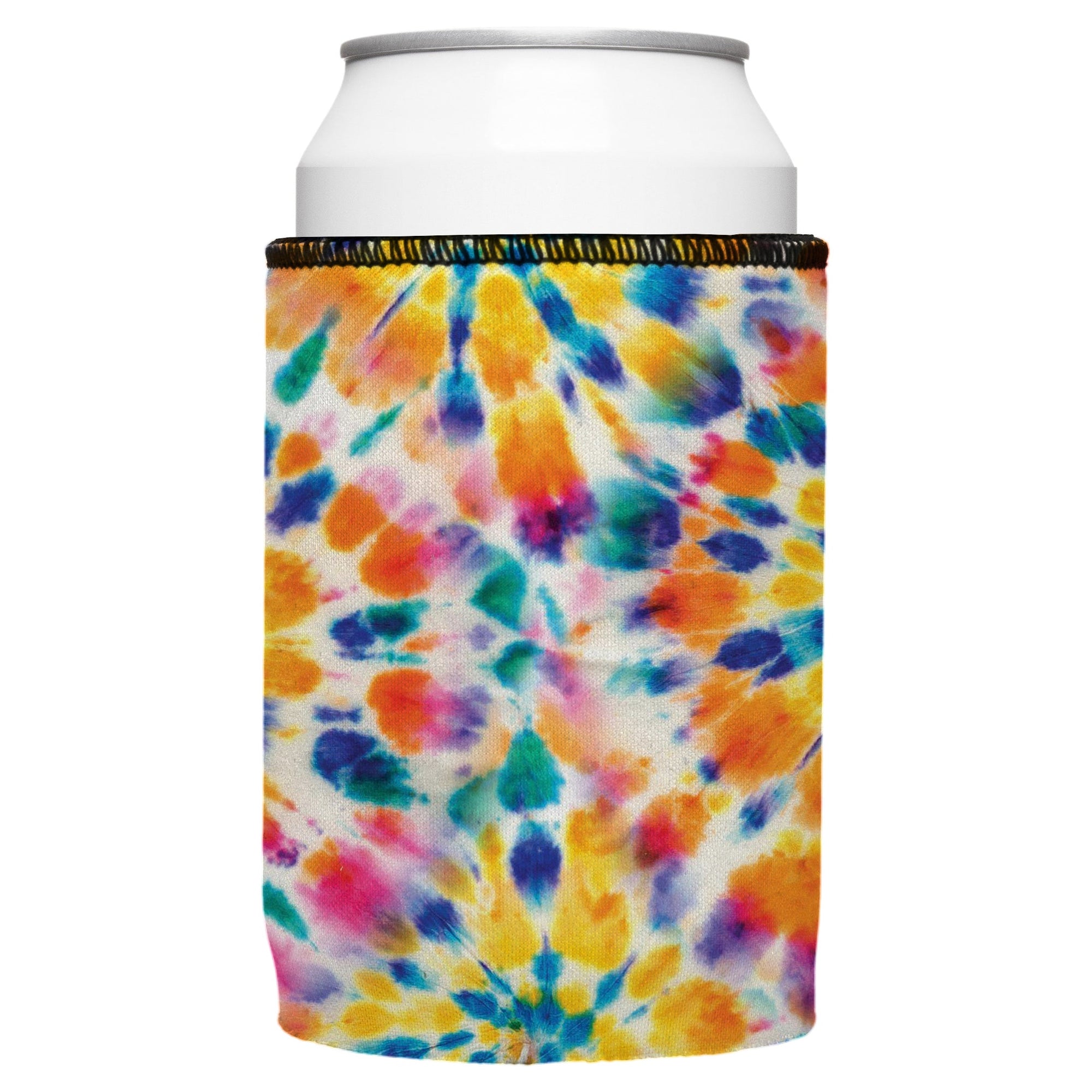 Stubbyz Rainbow Spiral Tie-Dye Stubby Cooler 2-Pack