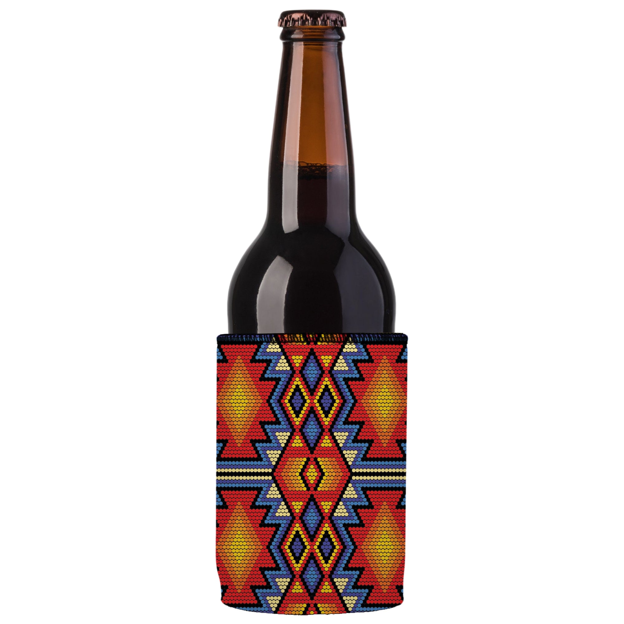 Stubbyz Huichol Beading Stubby Cooler 2-Pack