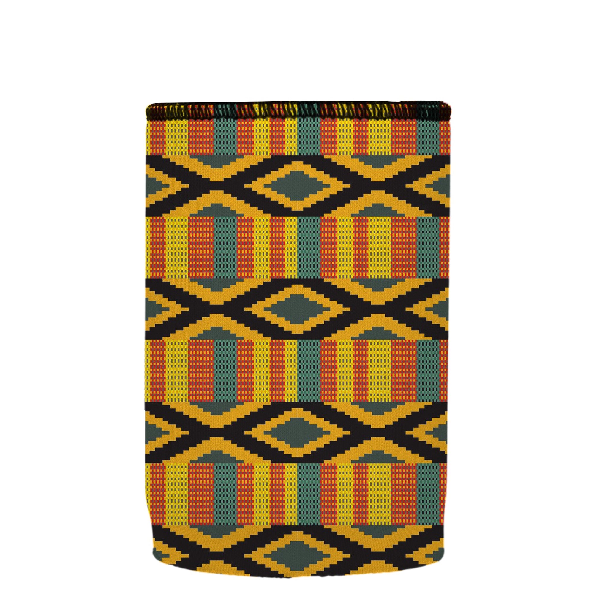 Stubbyz Ghana Kente Stubby Cooler