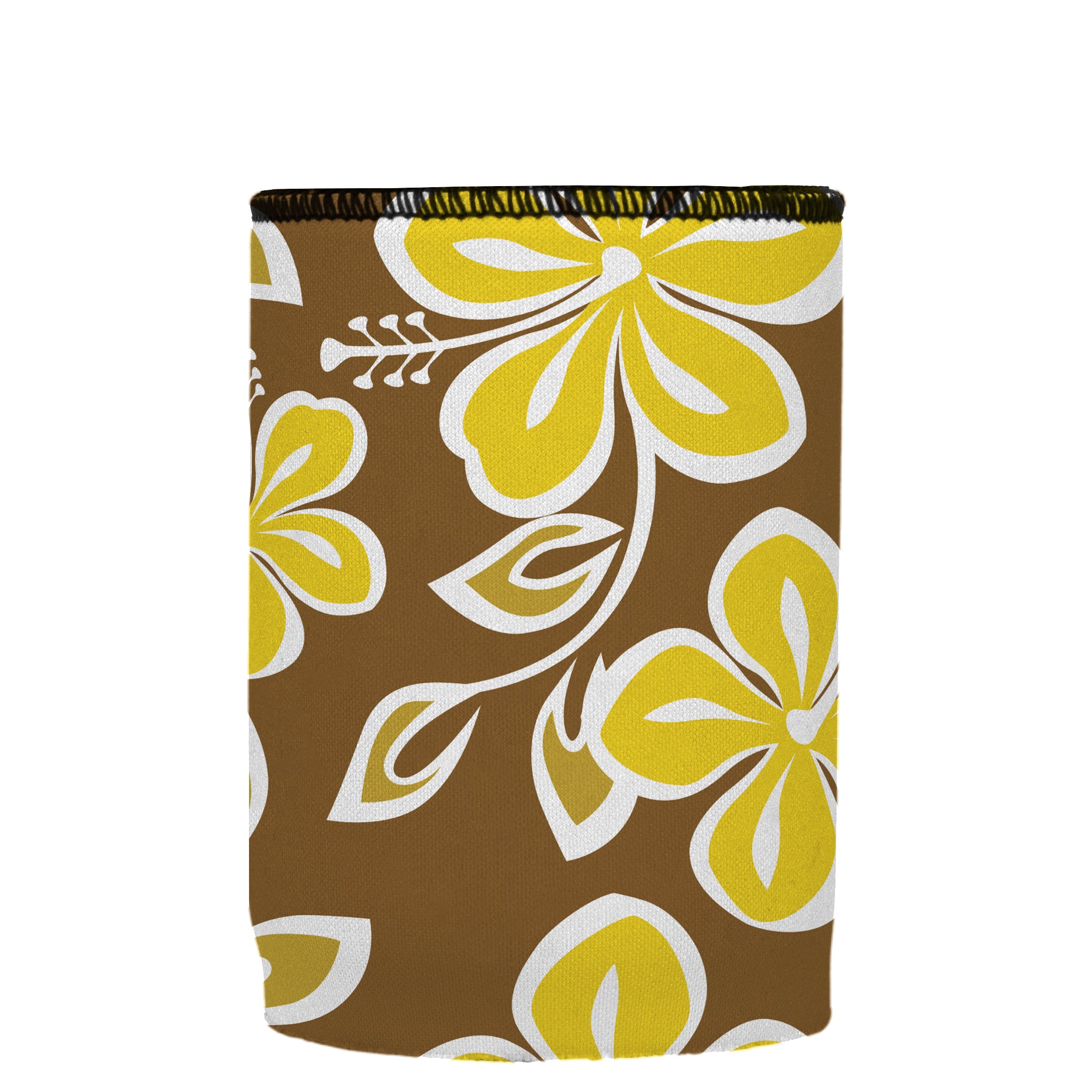 Stubbyz Golden Hibiscus Stubby Cooler