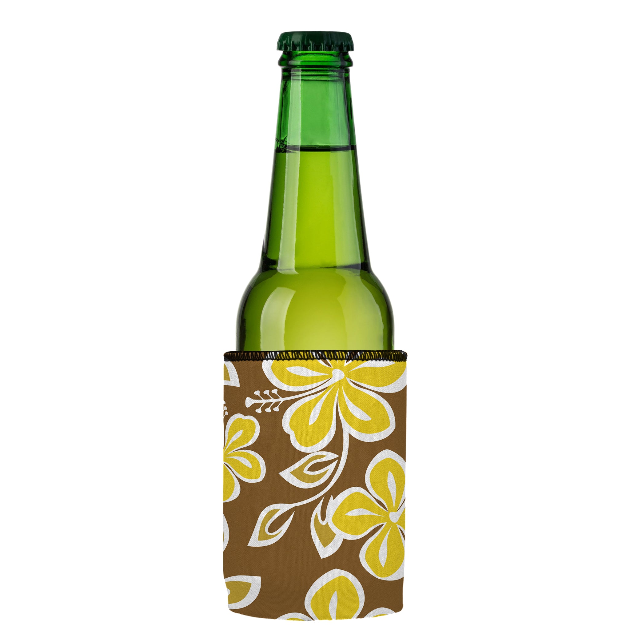 Stubbyz Golden Hibiscus Stubby Cooler