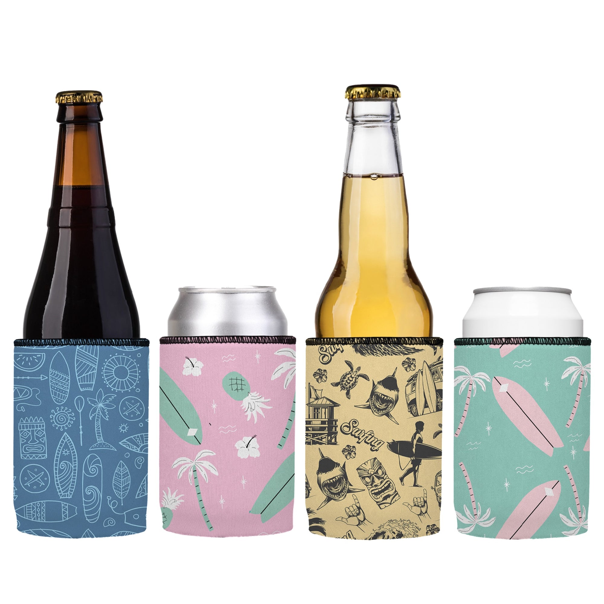 Stubbyz Endless Summer Stubby Cooler 4-Pack