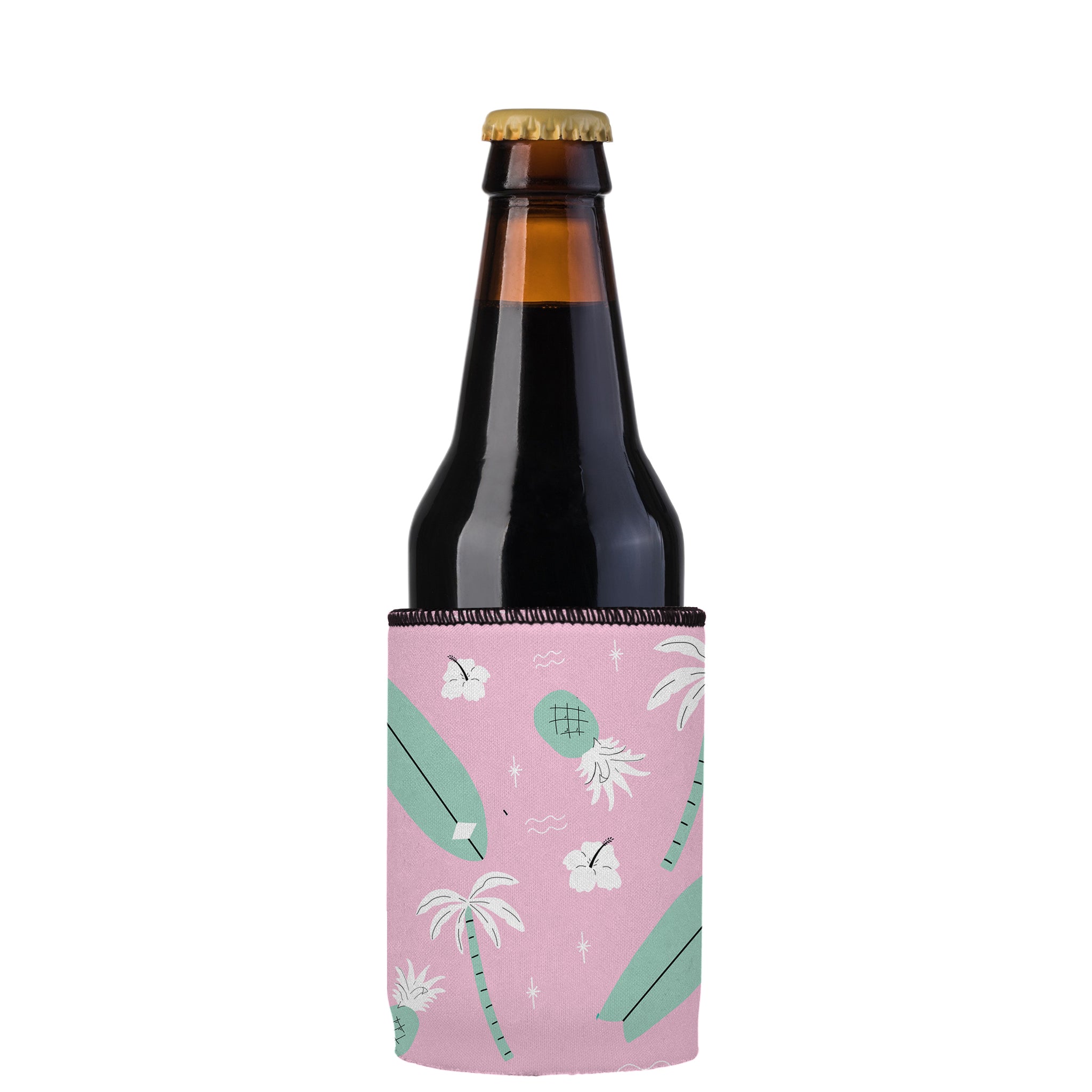 Stubbyz Pink Surf’s Up Stubby Cooler