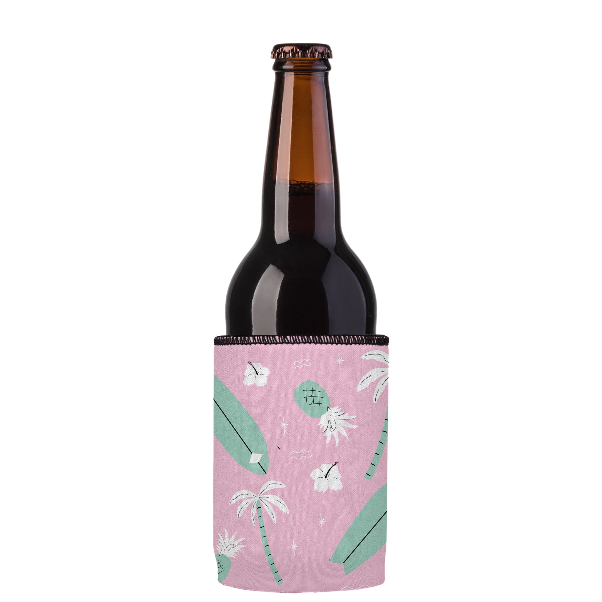 Stubbyz Pink Surf’s Up Stubby Cooler
