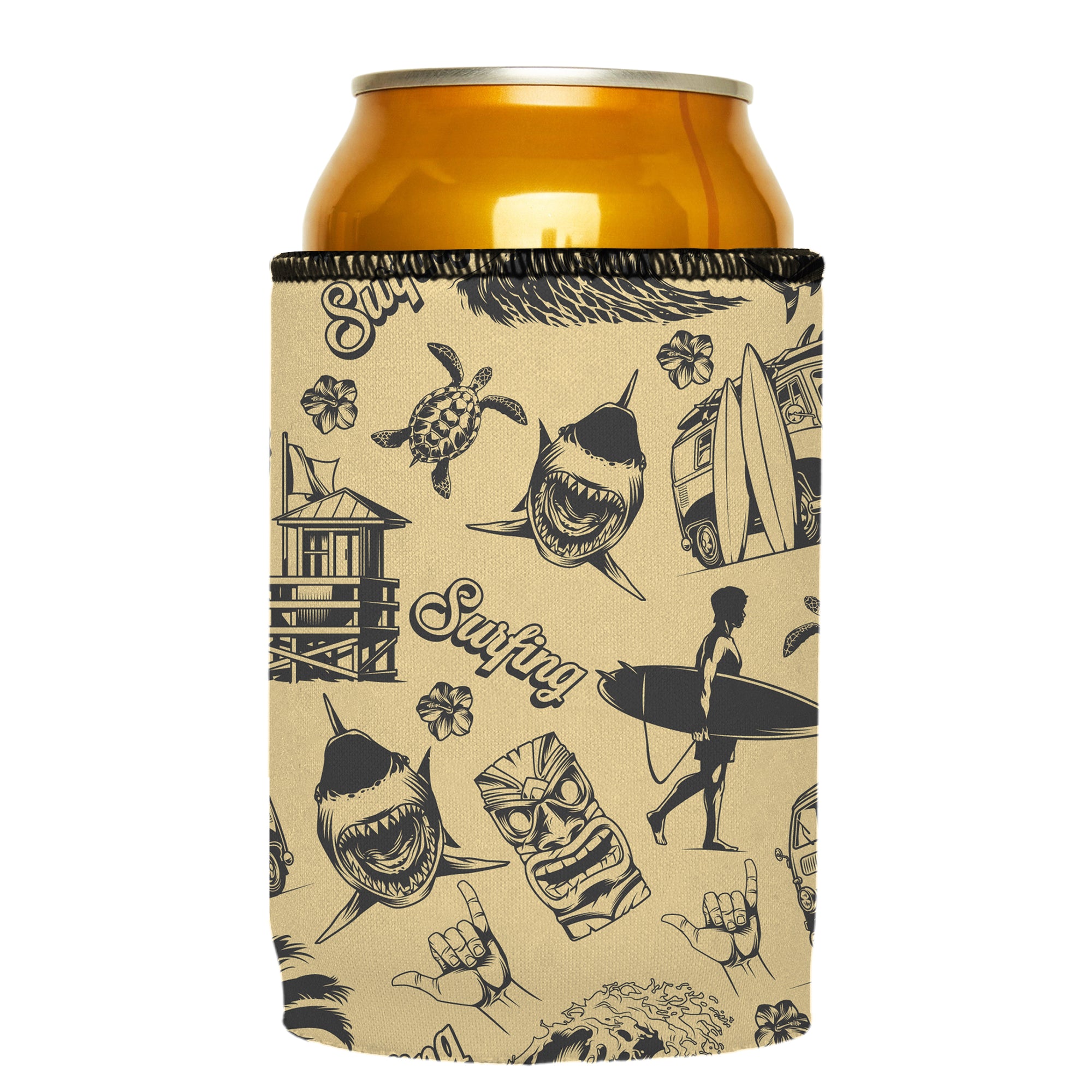 Stubbyz Retro Surf Stubby Cooler