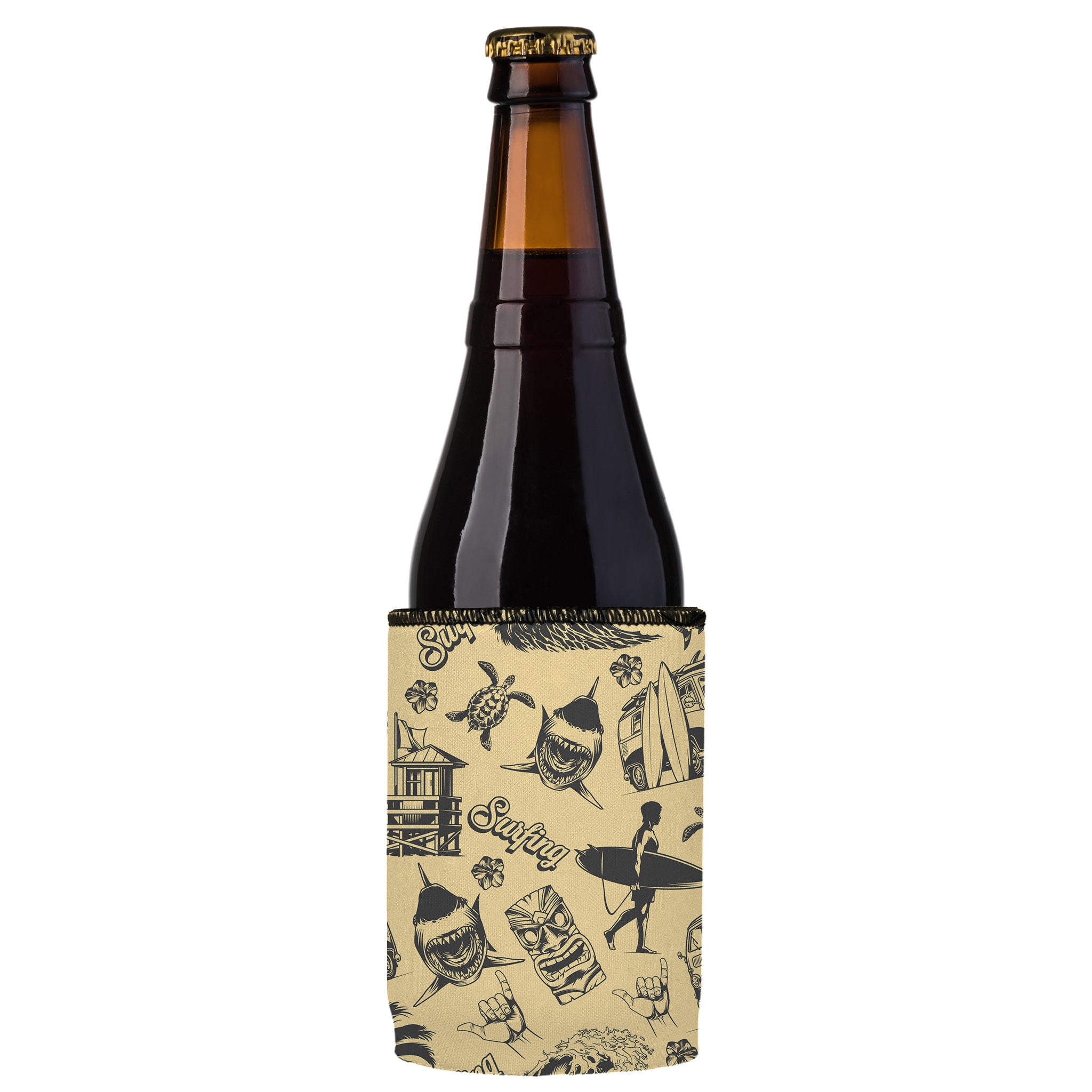 Stubbyz Retro Surf Stubby Cooler