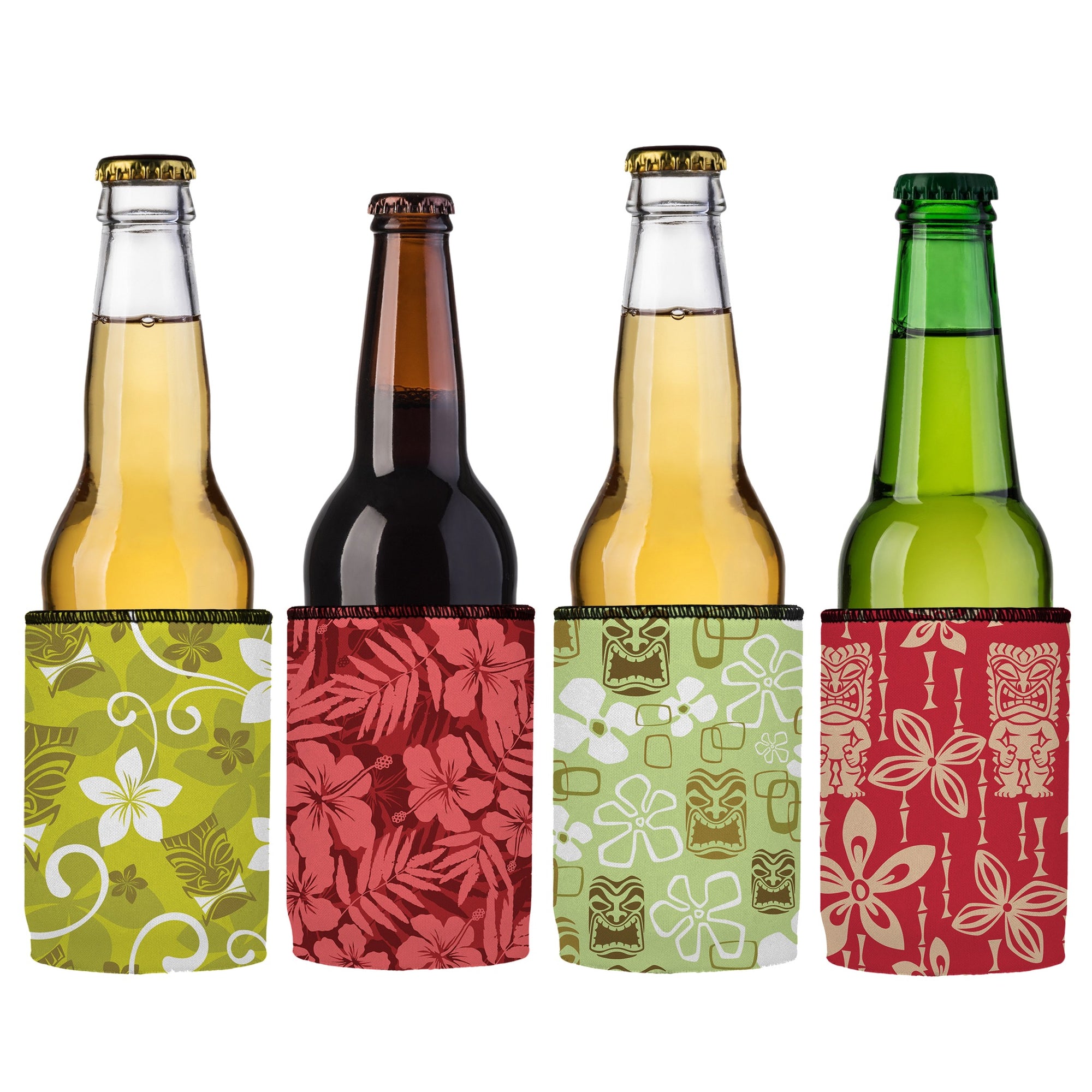 Stubbyz Tiki Bar Stubby Cooler 4-Pack