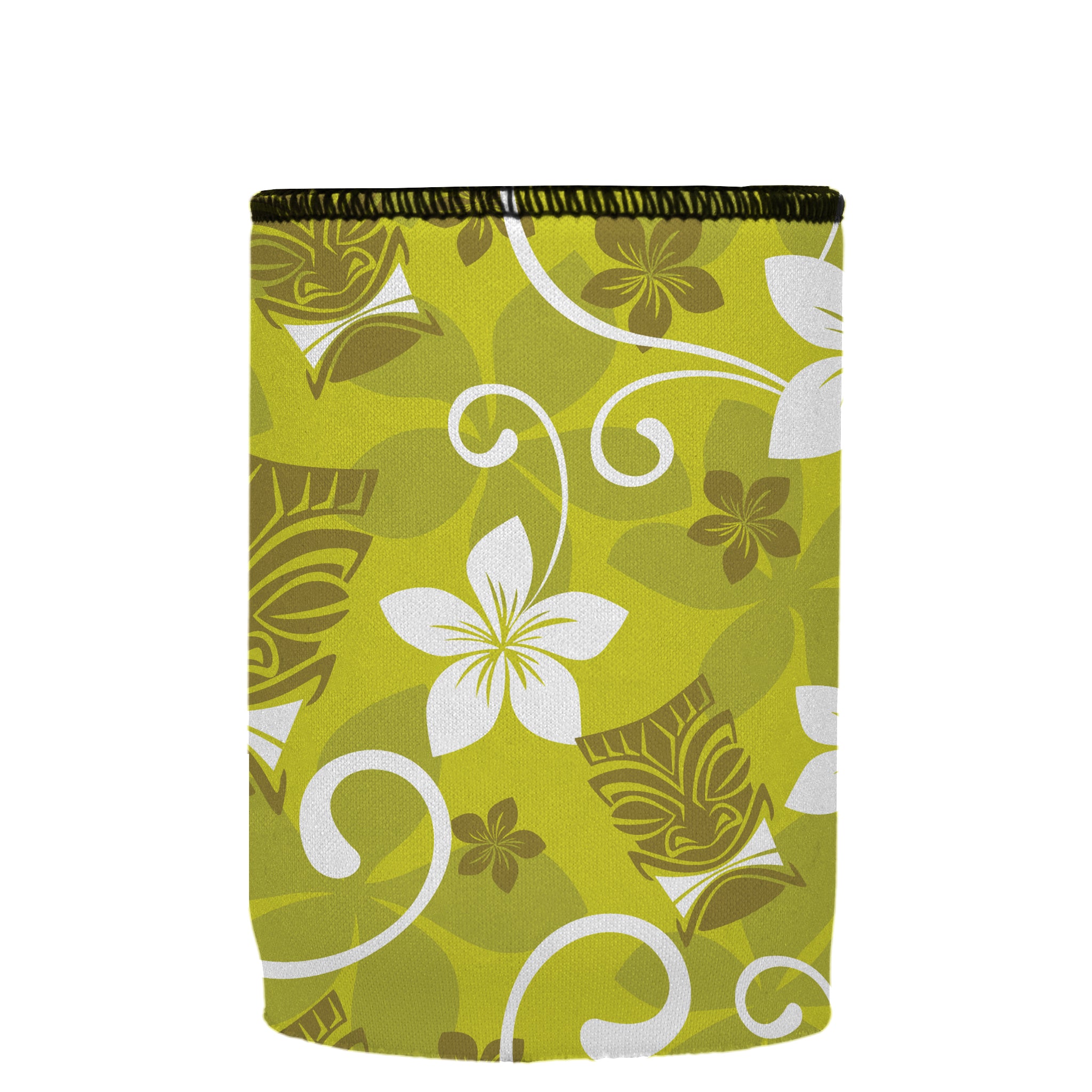 Stubbyz Green Tiki Tropics Stubby Cooler