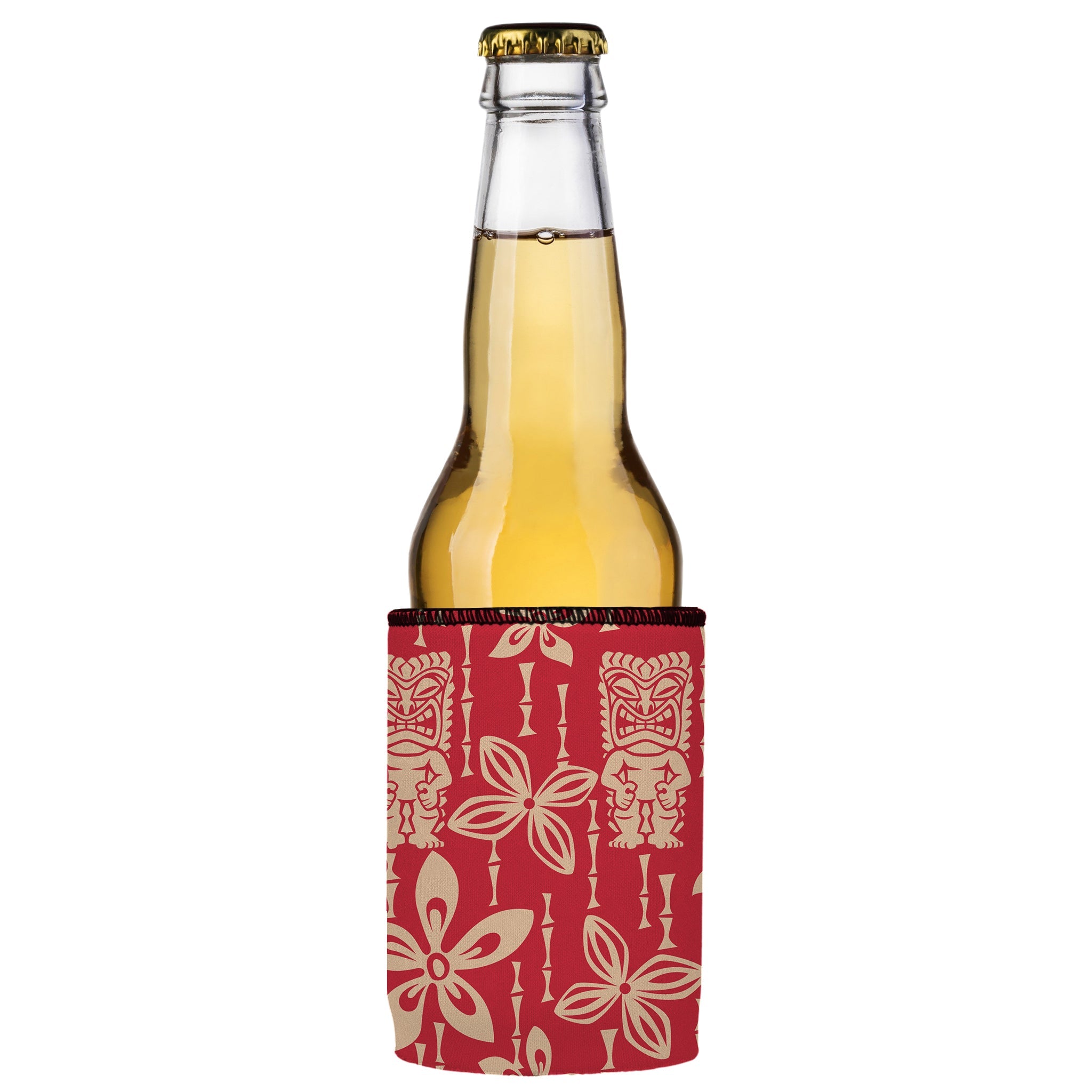 Stubbyz Red Tiki Tropics Stubby Cooler 3-Pack