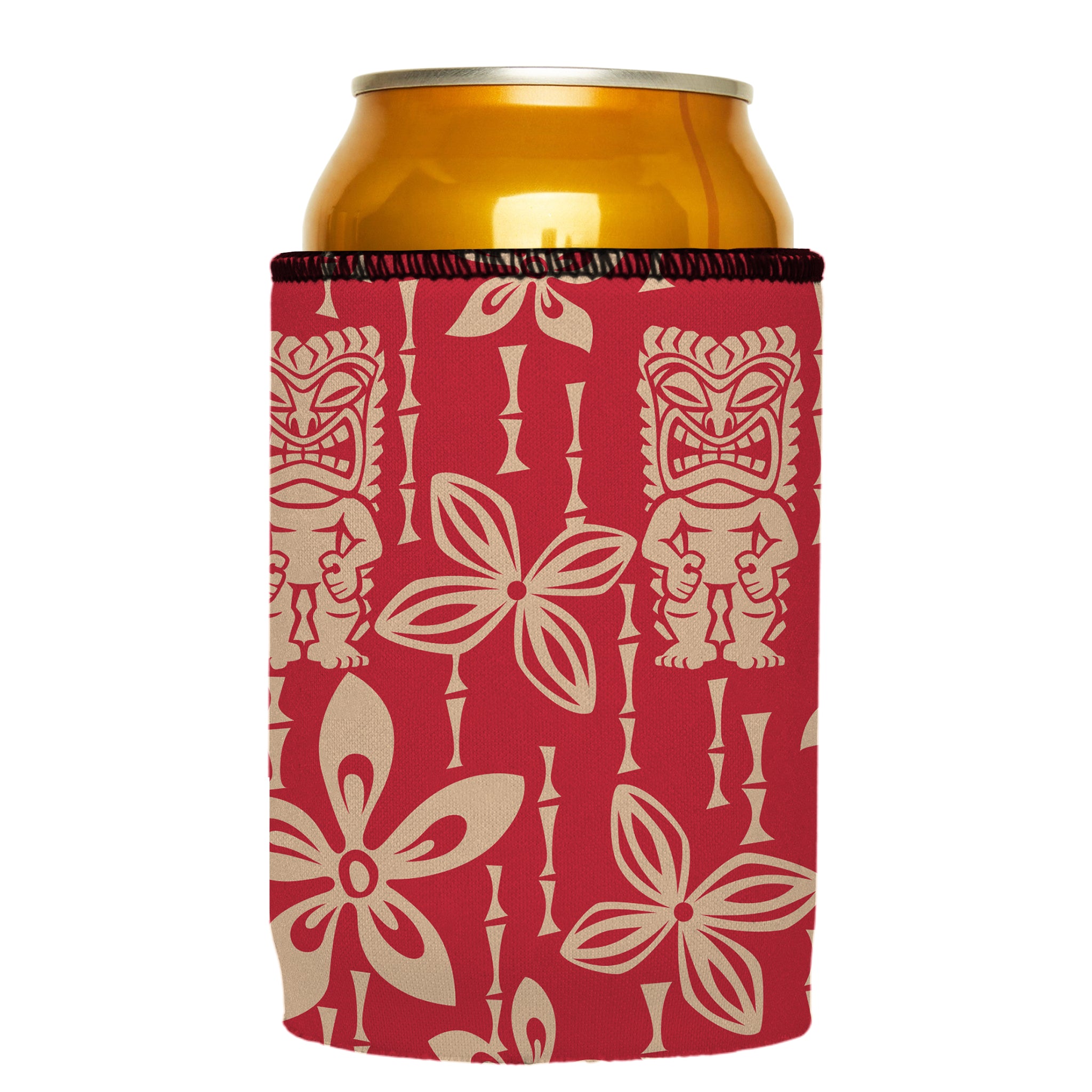 Stubbyz Red Tiki Tropics Stubby Cooler