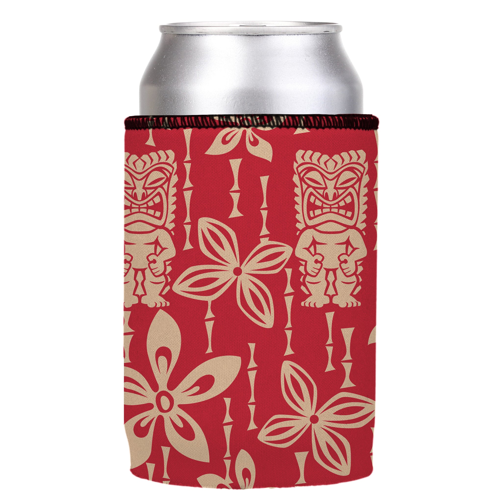 Stubbyz Red Tiki Tropics Stubby Cooler